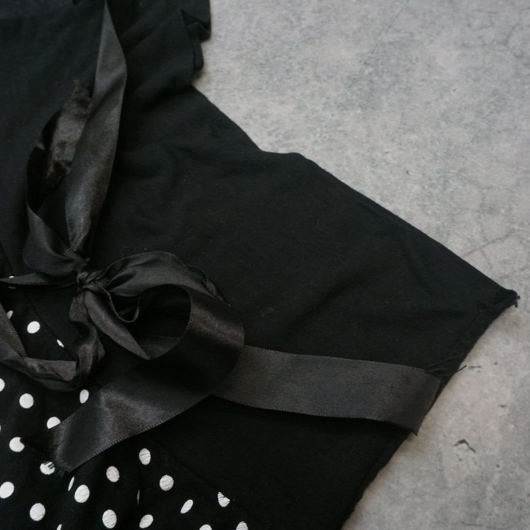 2000s Polka Dot Ruffled Skirt