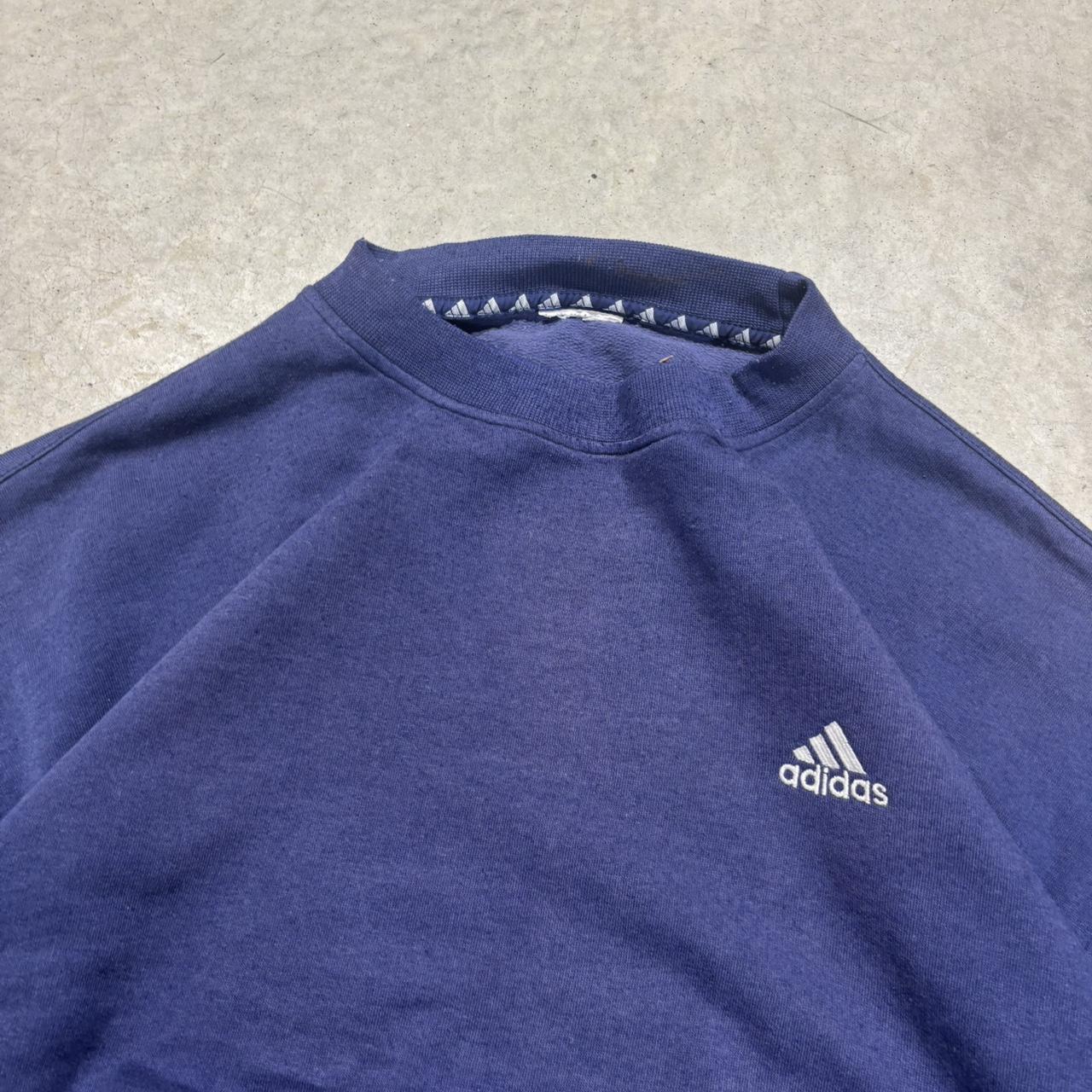 90s Adidas Oversized Crewneck Sweater