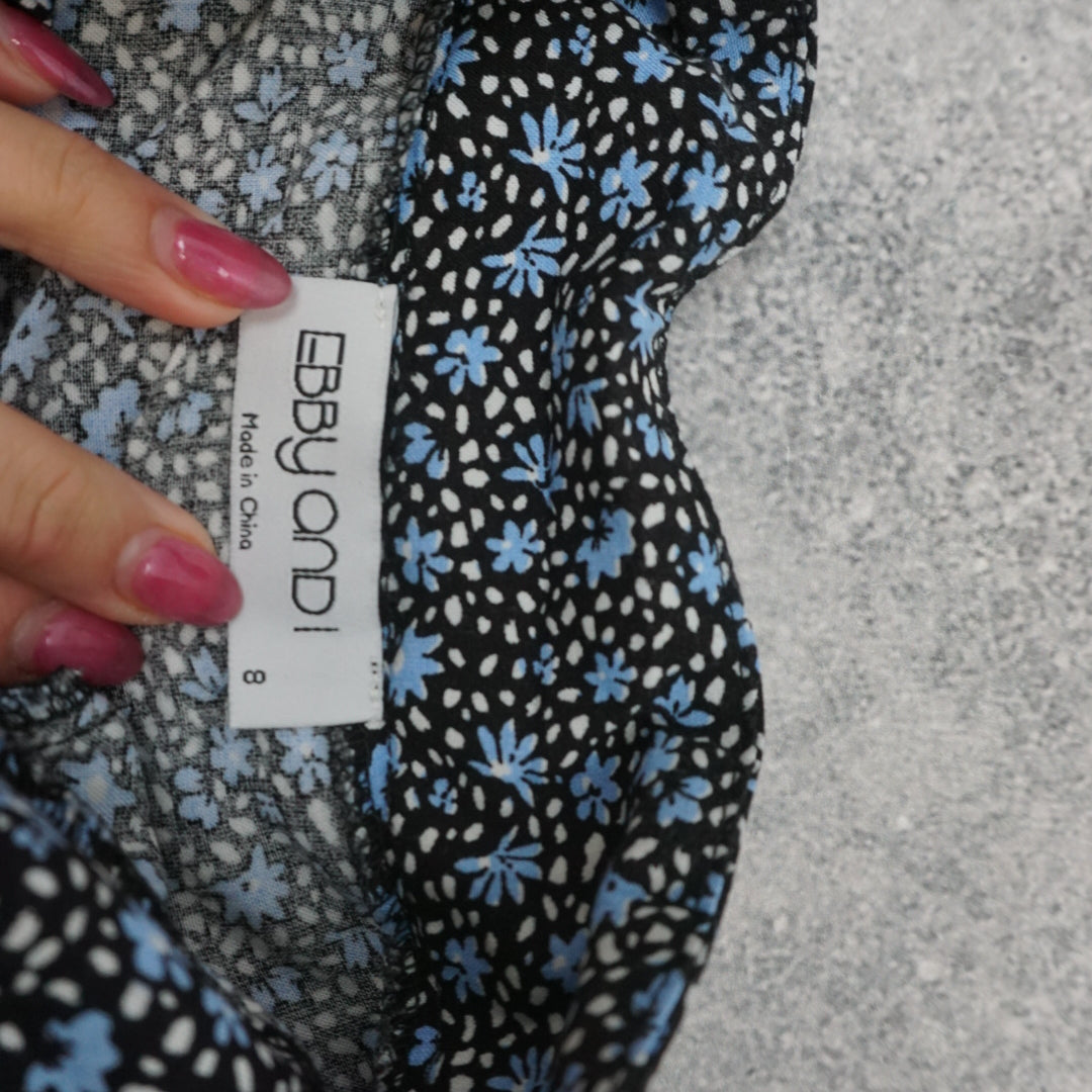 Ebby And I Floral Print Skirt