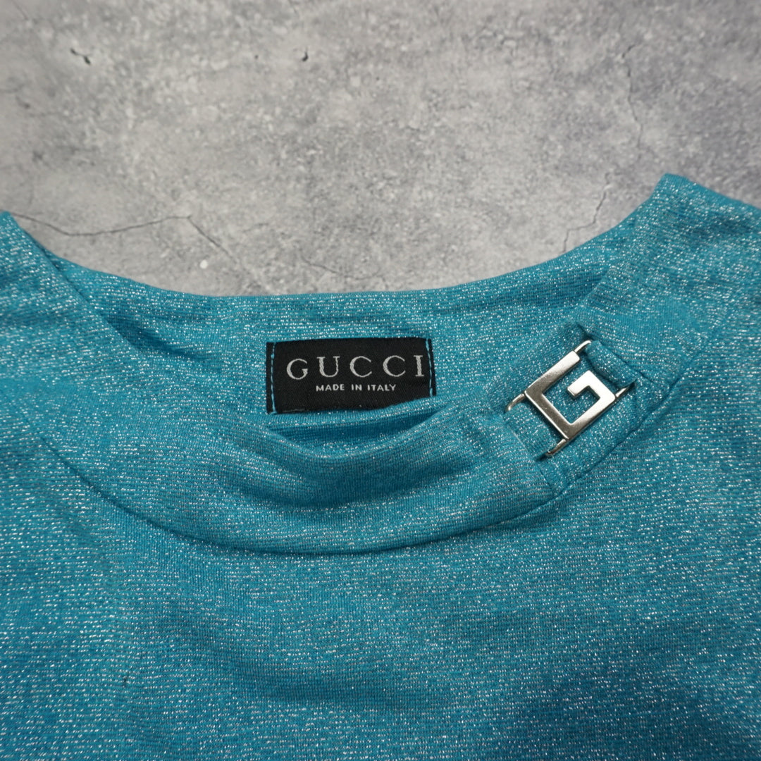 90s Gucci Metallic T-Shirt