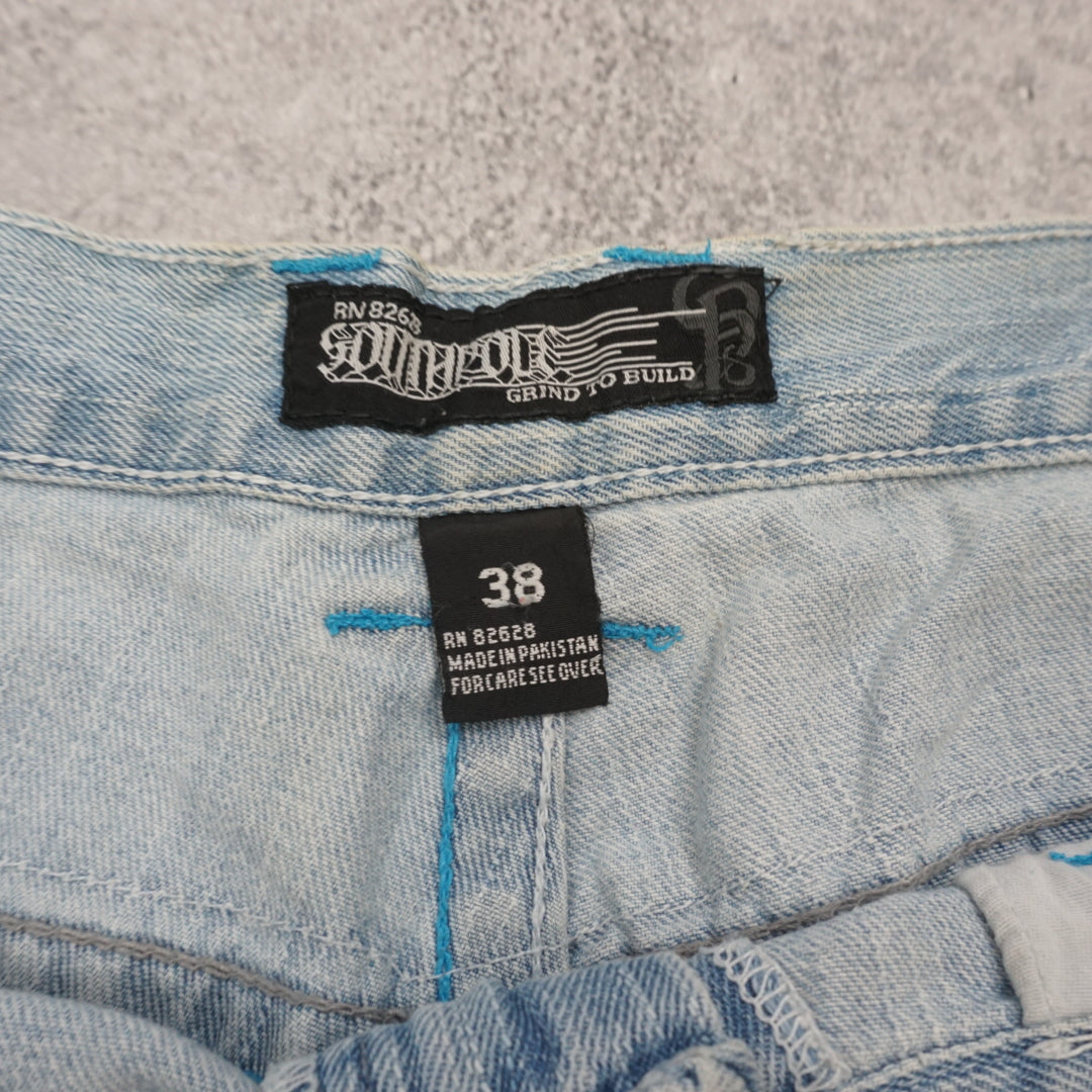 2000s SouthPole Graphic Distressed Shorts