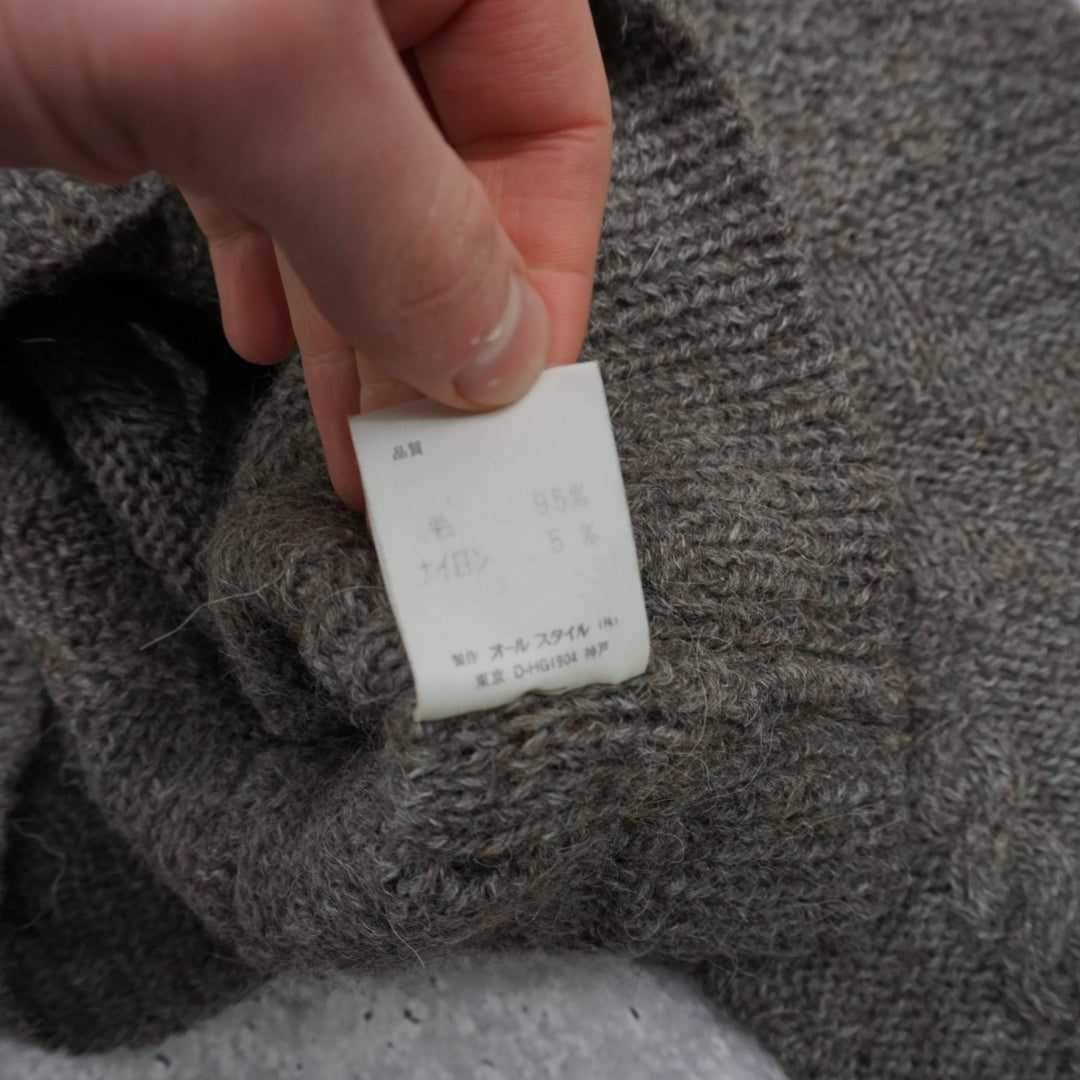80s Issey Miyake Cable Knit