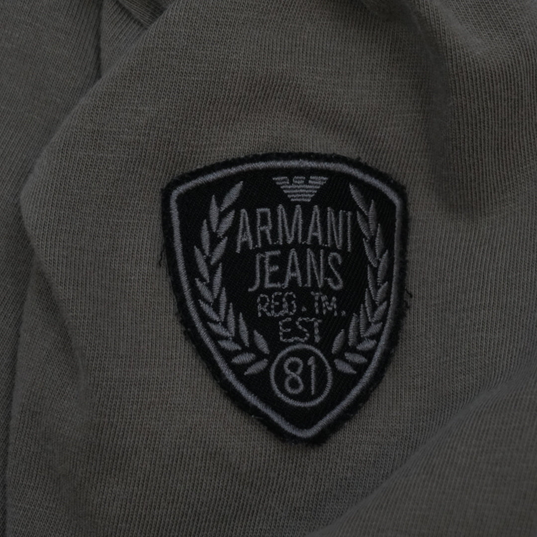 2000s Armani Jeans Long Sleeve Utility Polo