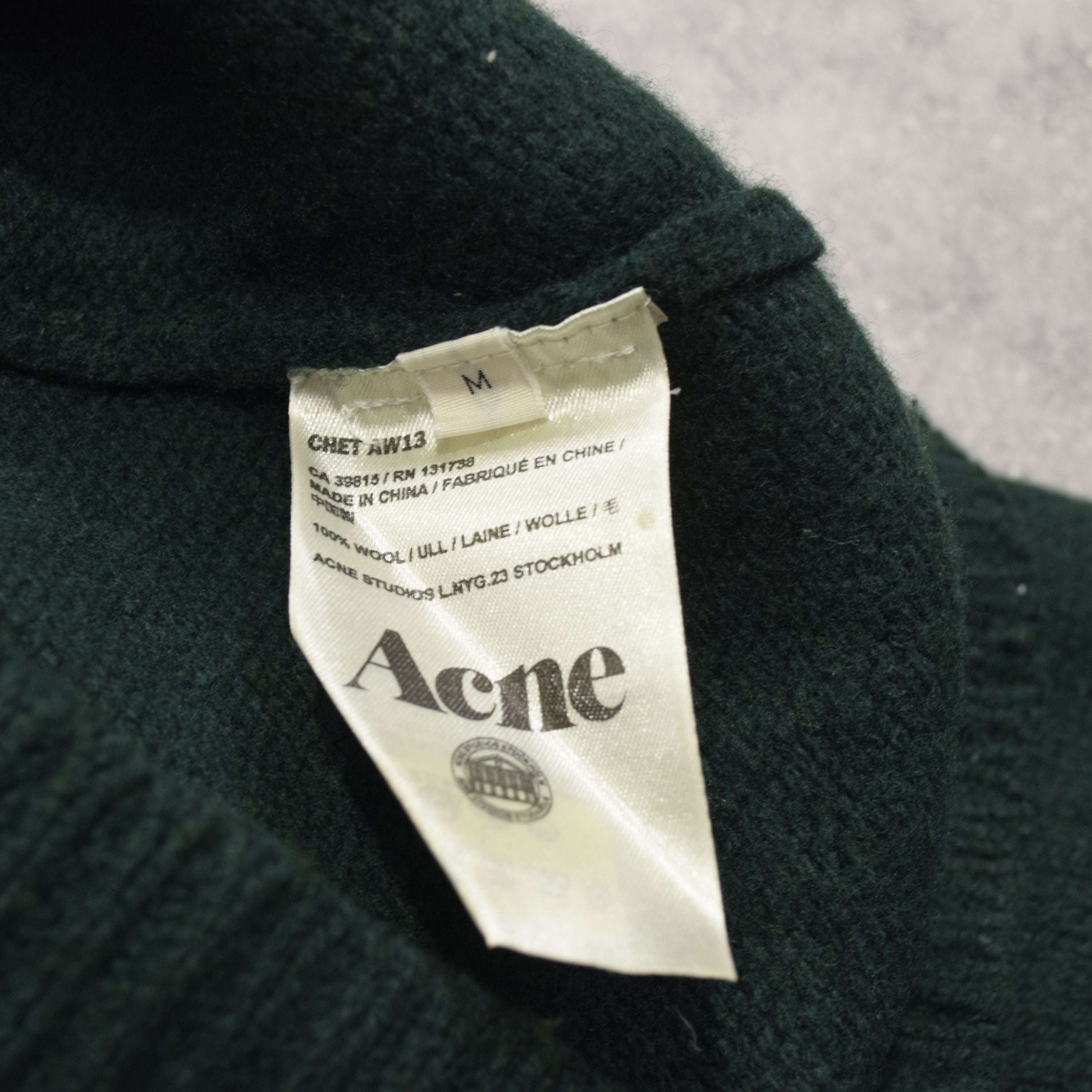 Acne Studios Wool Knit Sweater