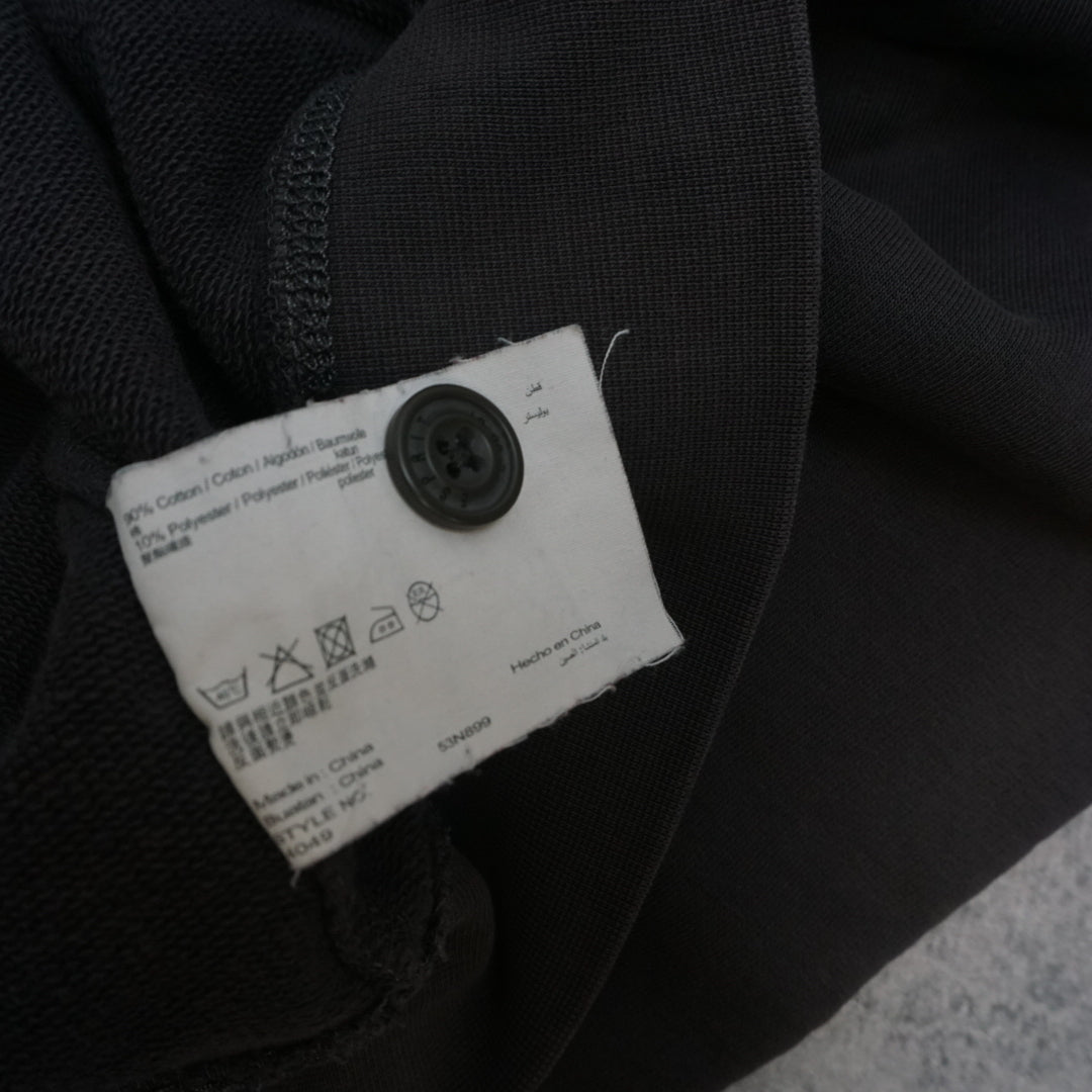 2000s Esprit Button Neck Washed Crewneck Jumper