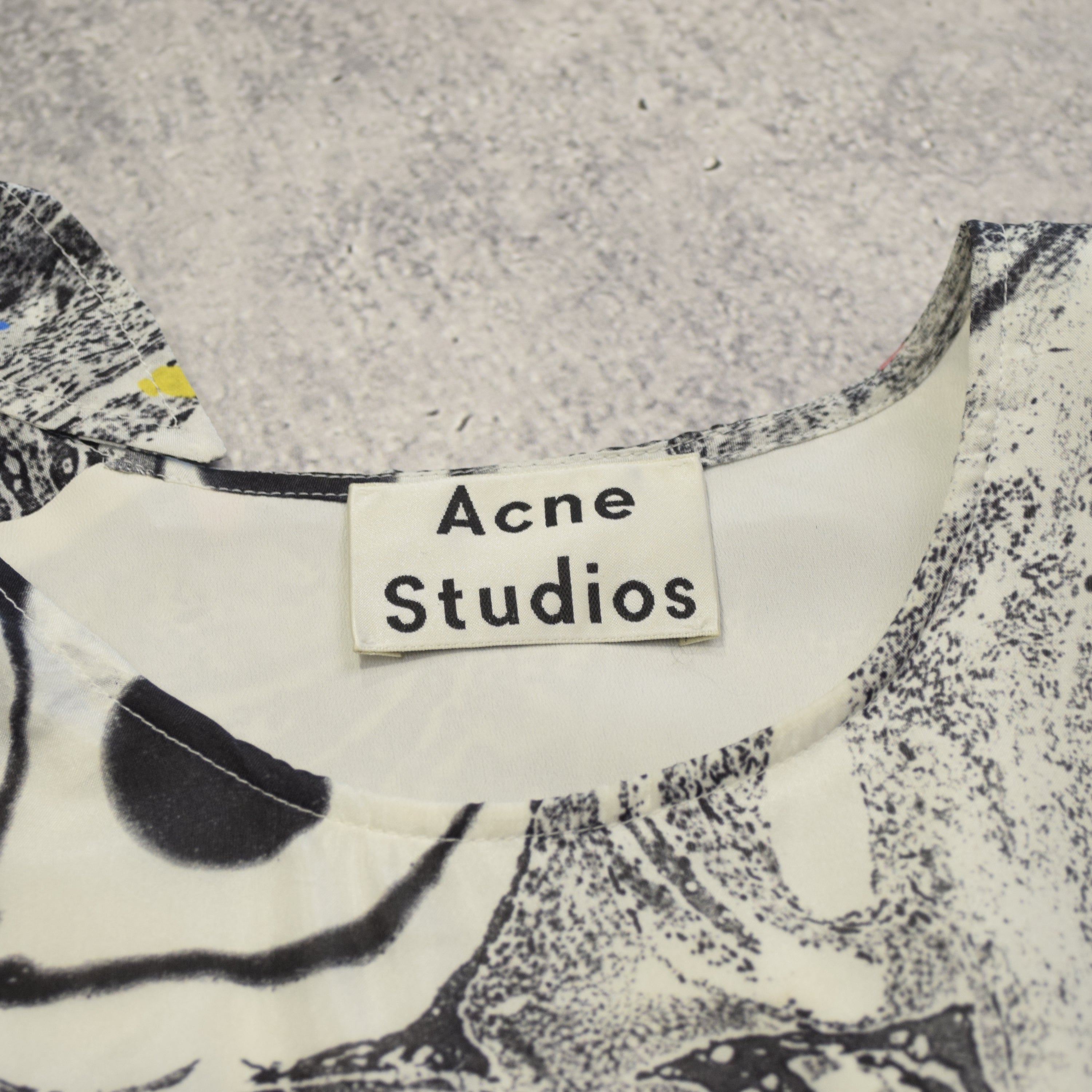 Acne Studios Abstract Print Dress