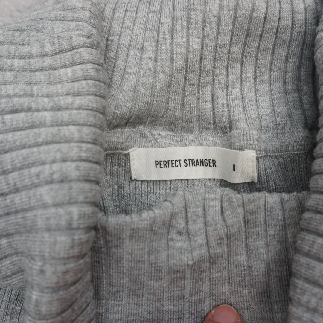 Perfect Stranger Off Shoulder Ribbed Sweater