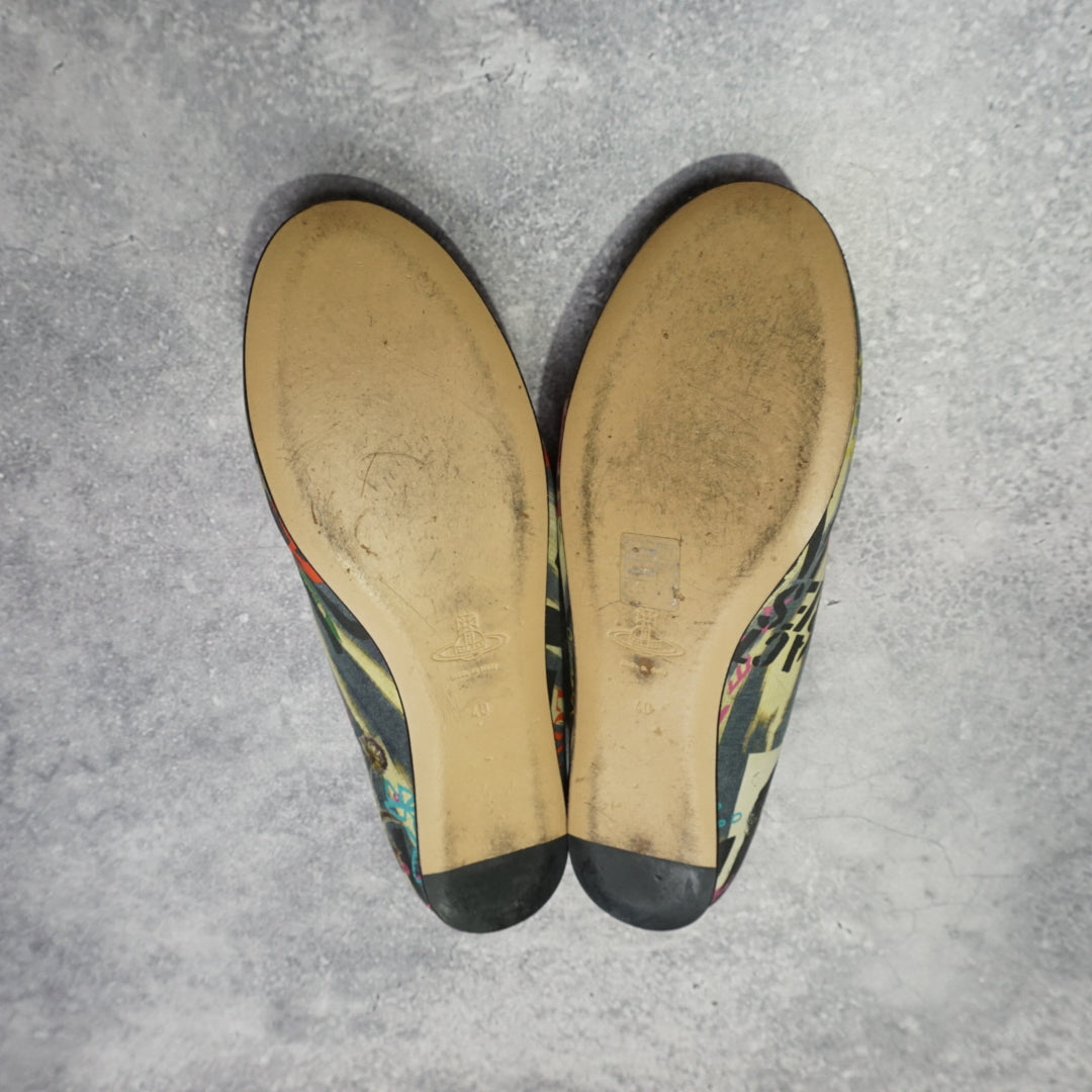 Vivienne Westwood Patterned Flats Shoes