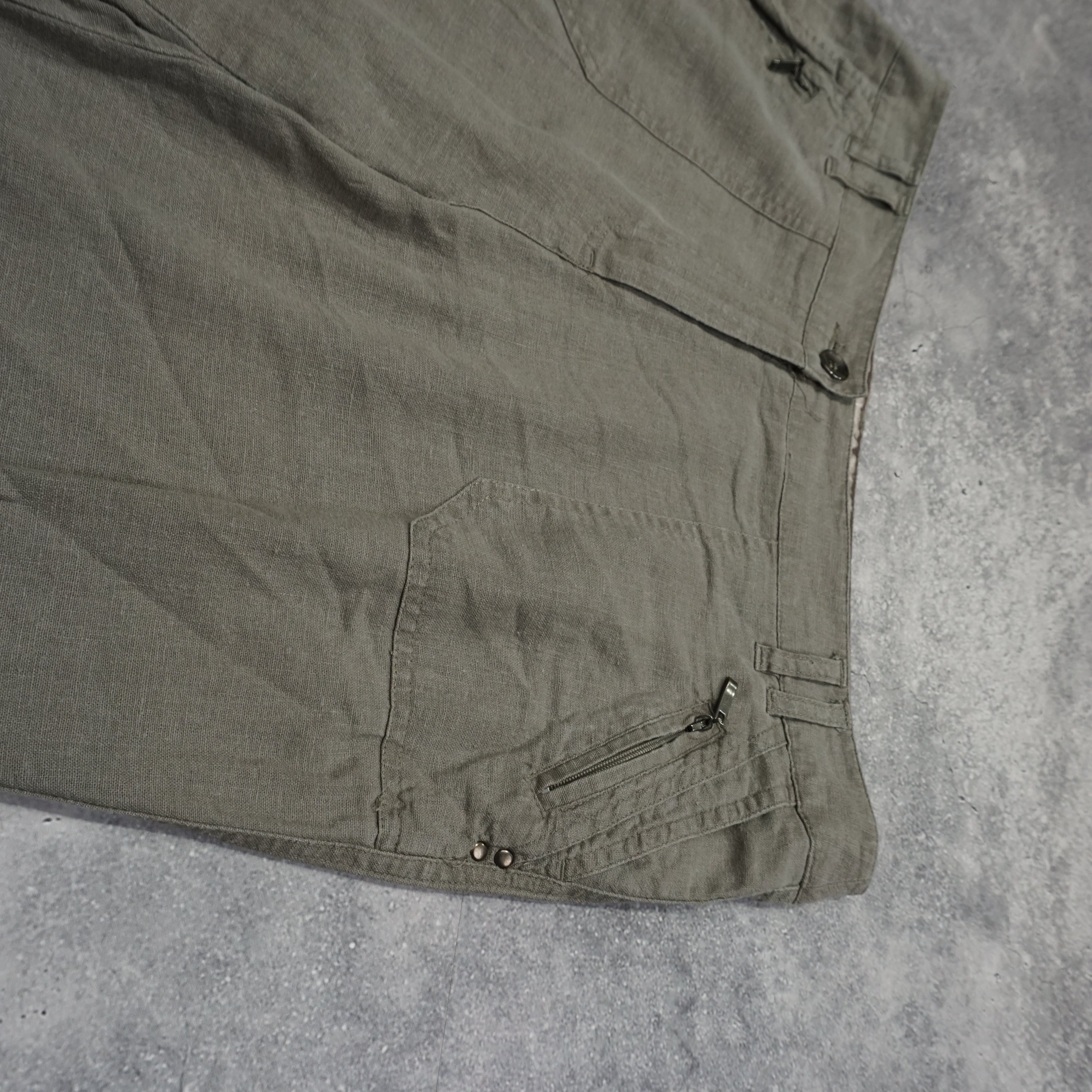 Queenspark Linen Capri