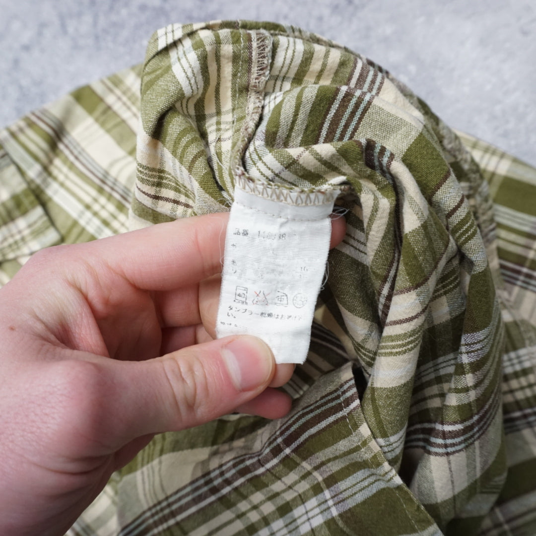 Mihara Yasuhiro Plaid Flannel Shirt