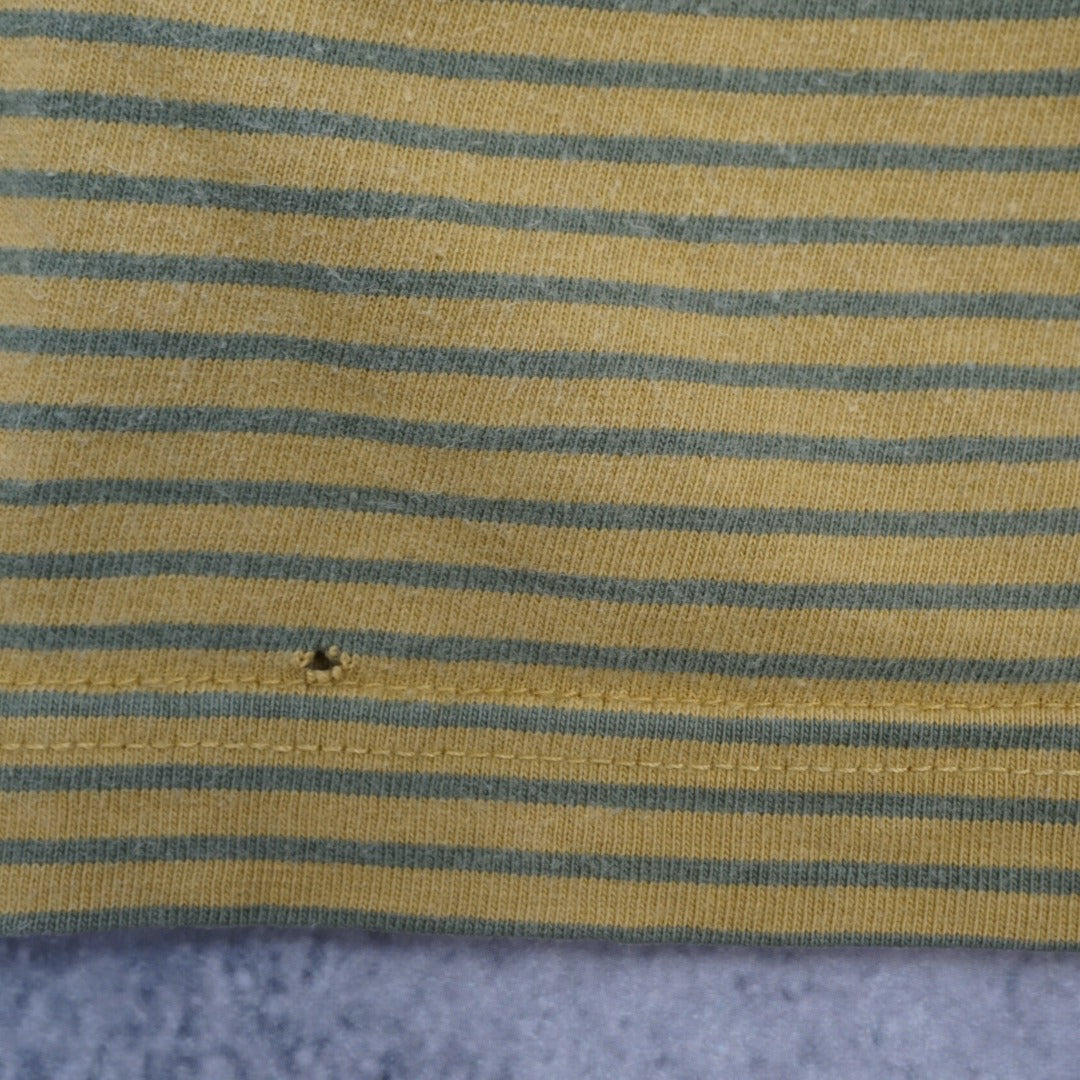 Stussy Striped Graphic T-Shirt