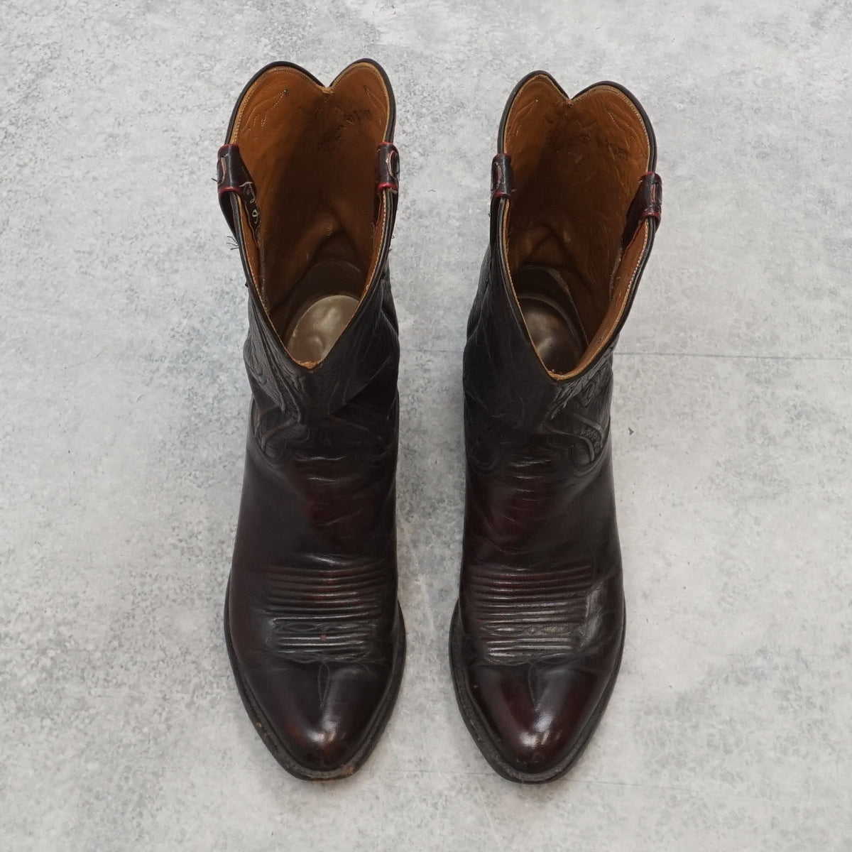 90s Lucchese Western Cowboy Boots