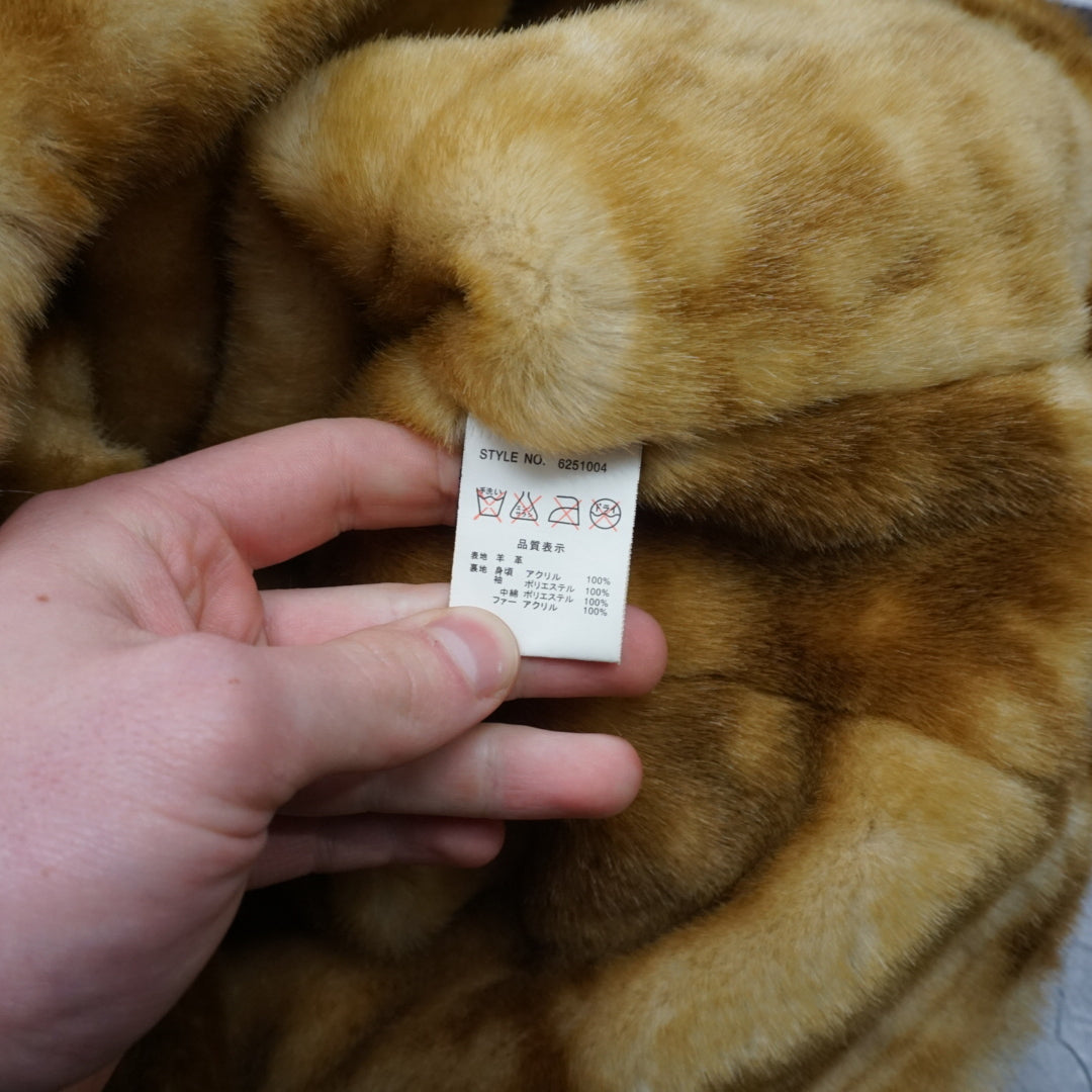 2000s Avirex Faux Fur Jacket