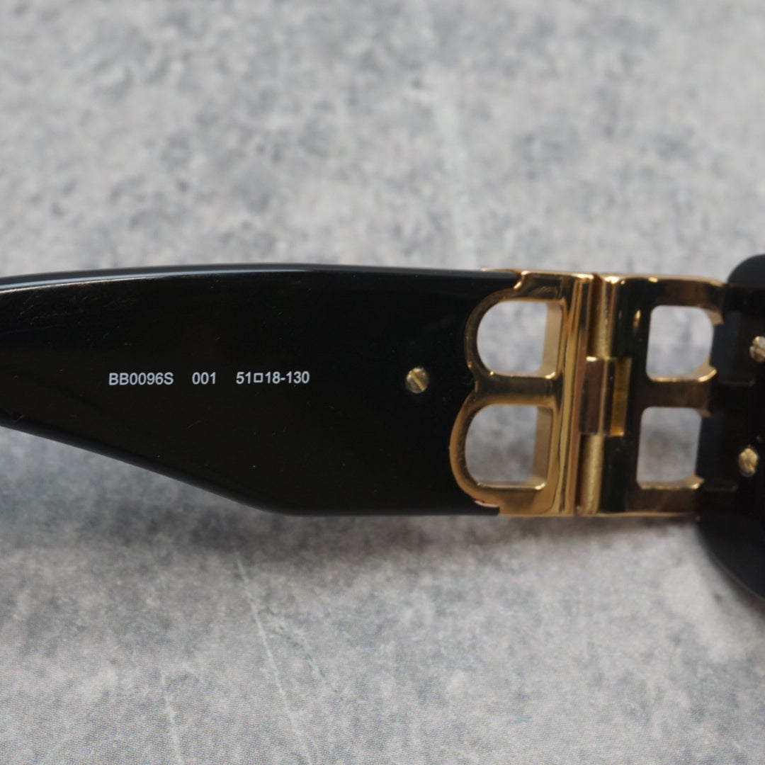 Balenciaga BB Gold Hardware Sunglasses