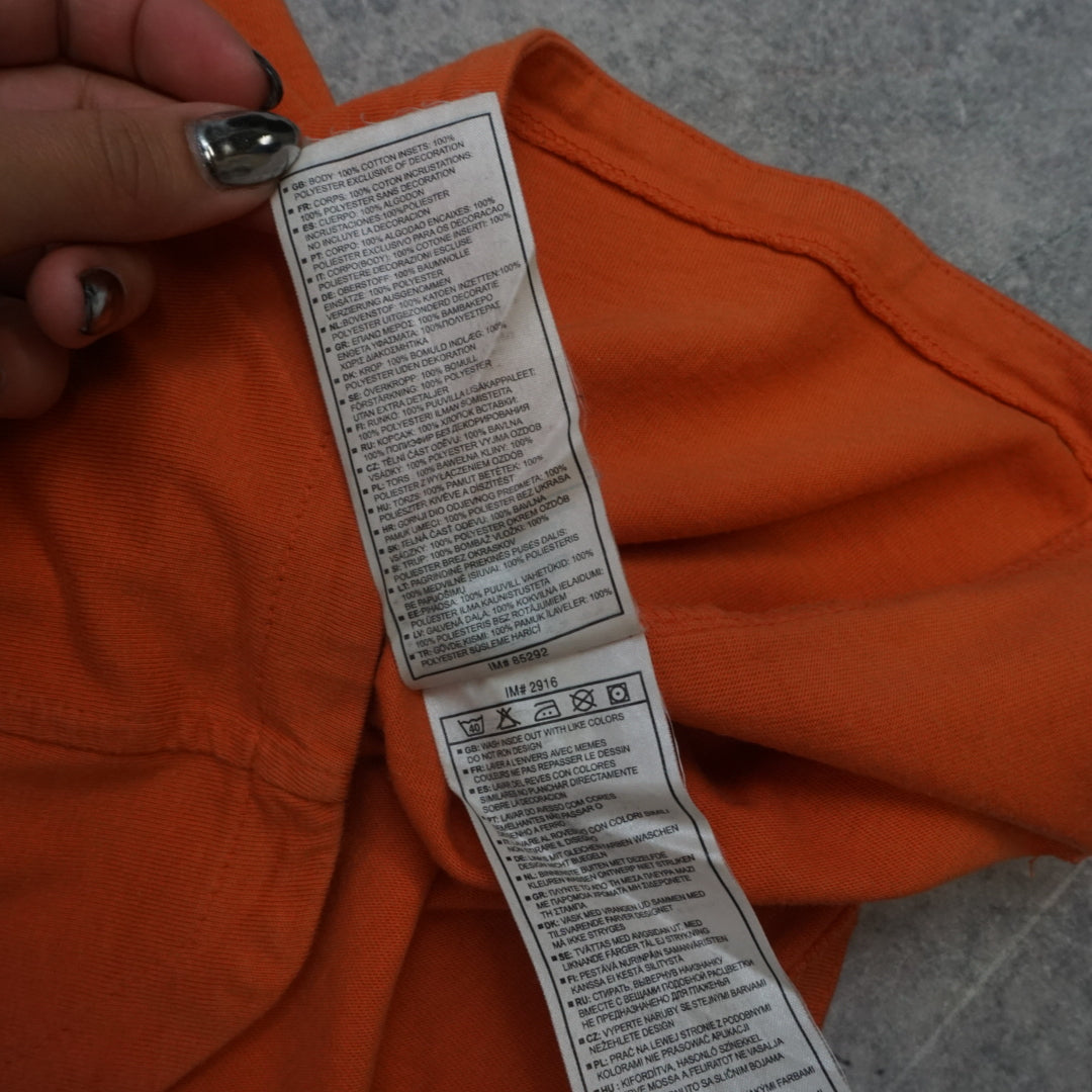 2000s Nike Spellout Mesh Panel T-Shirt