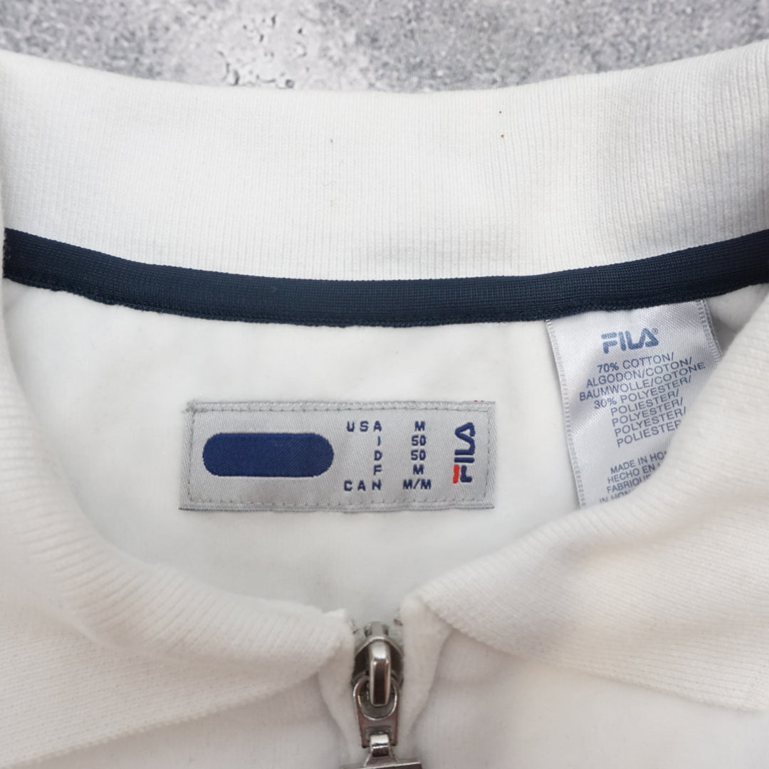 2000s Fila Zip-up T-Shirt