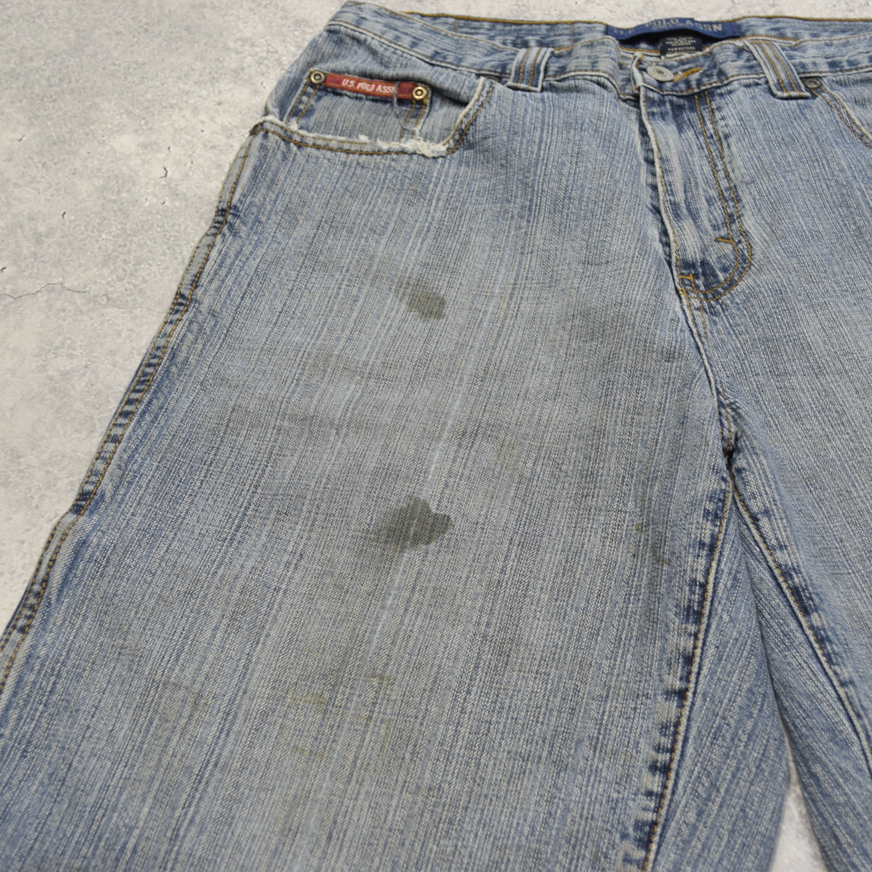 2000s Polo Assn Denim Utility Cargo Shorts