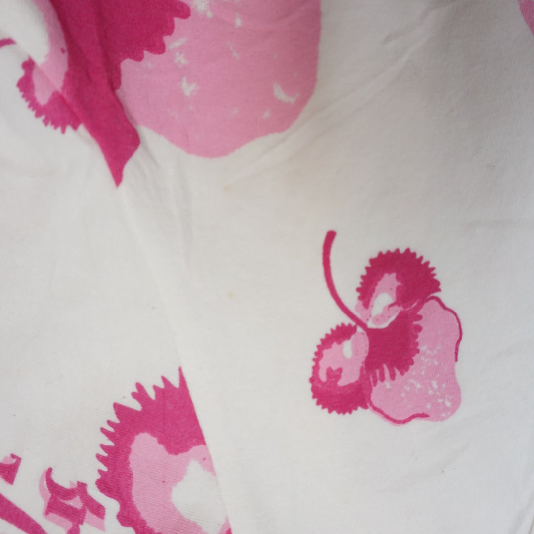 2000s Christian Dior Boutique Diorissimo Floral Monogram T-Shirt Top