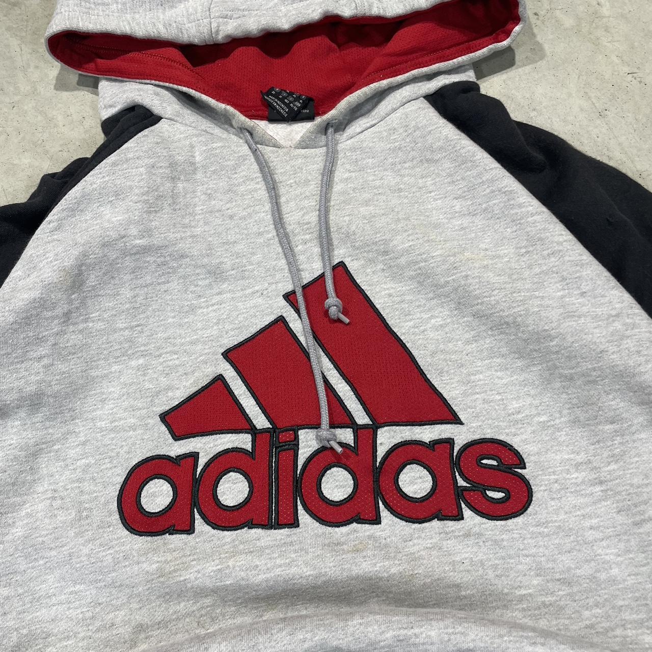 2000s Adidas Graphic Hoodie
