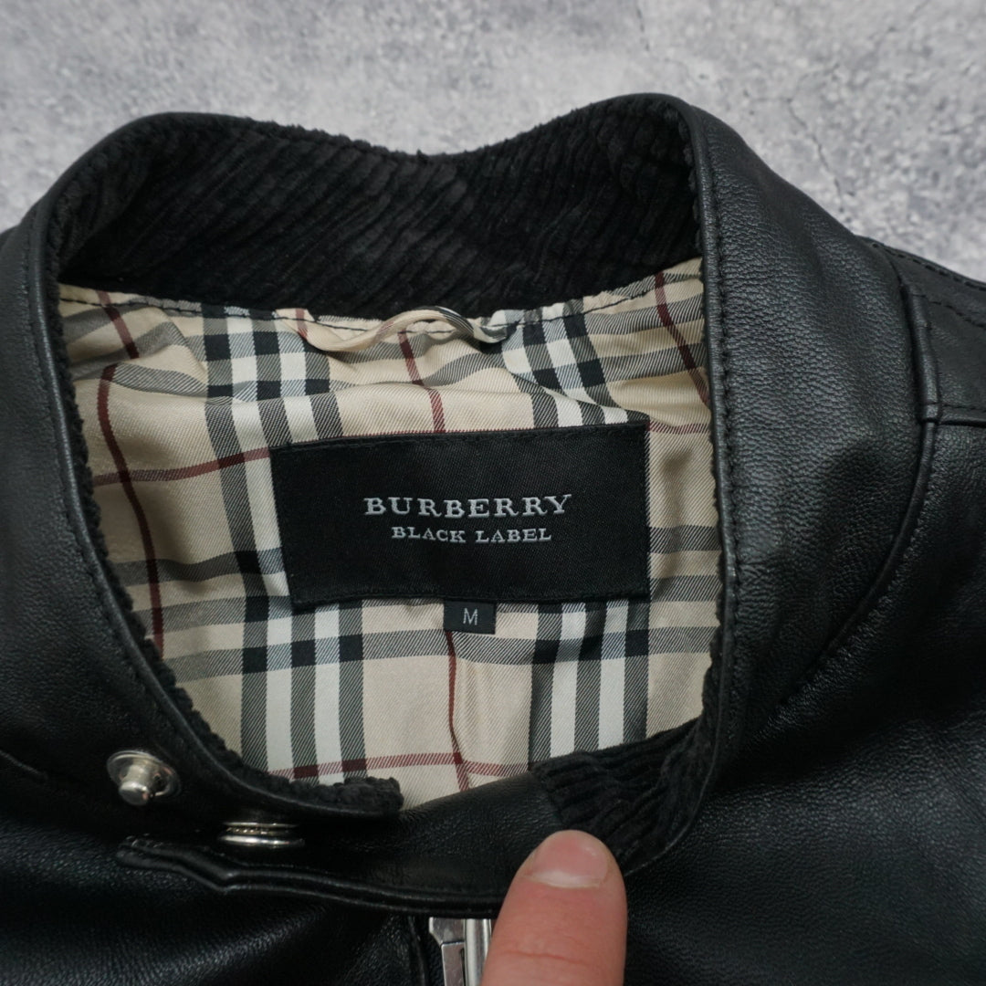 Burberry Black Label Leather Jacket