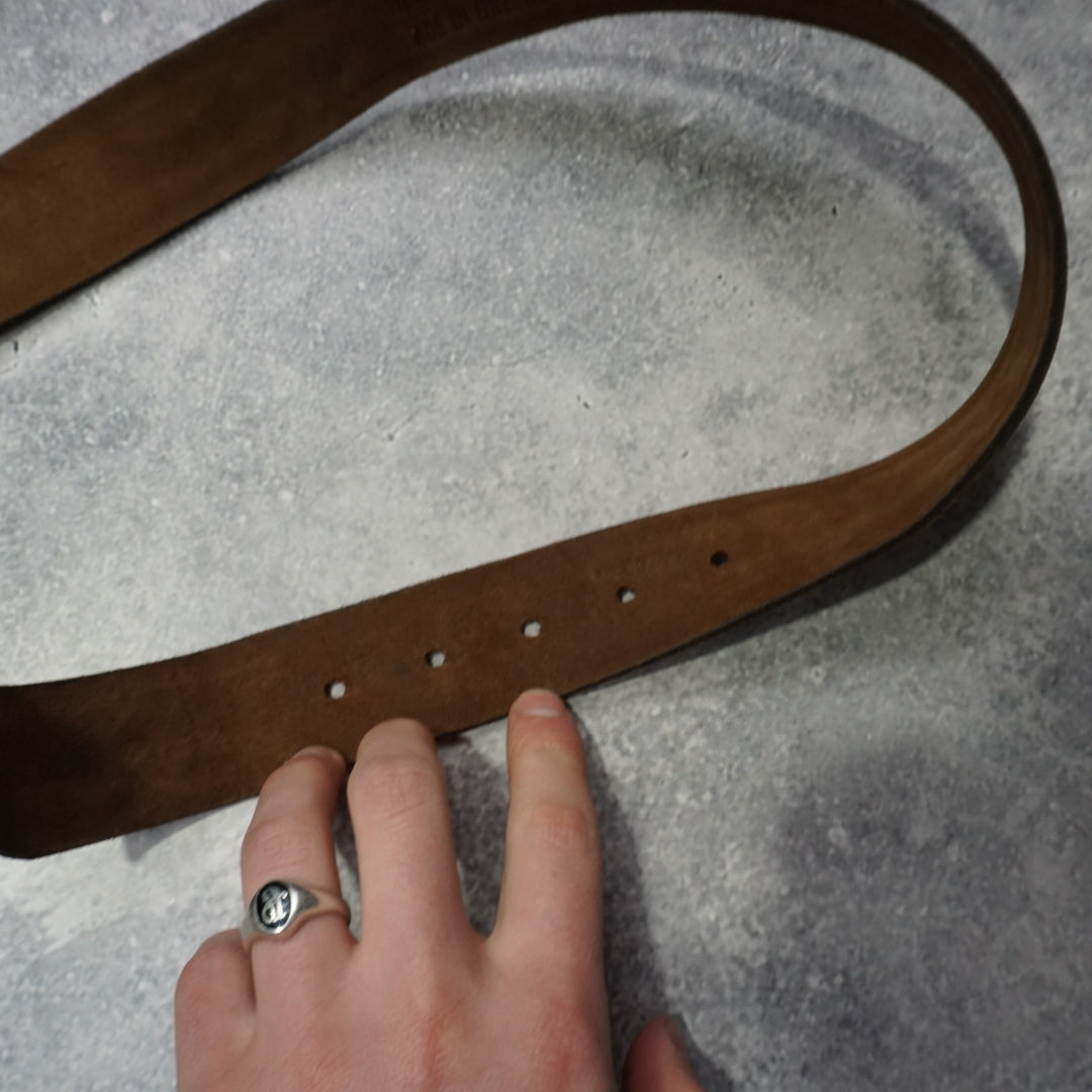 2000s Camel Leather Belt