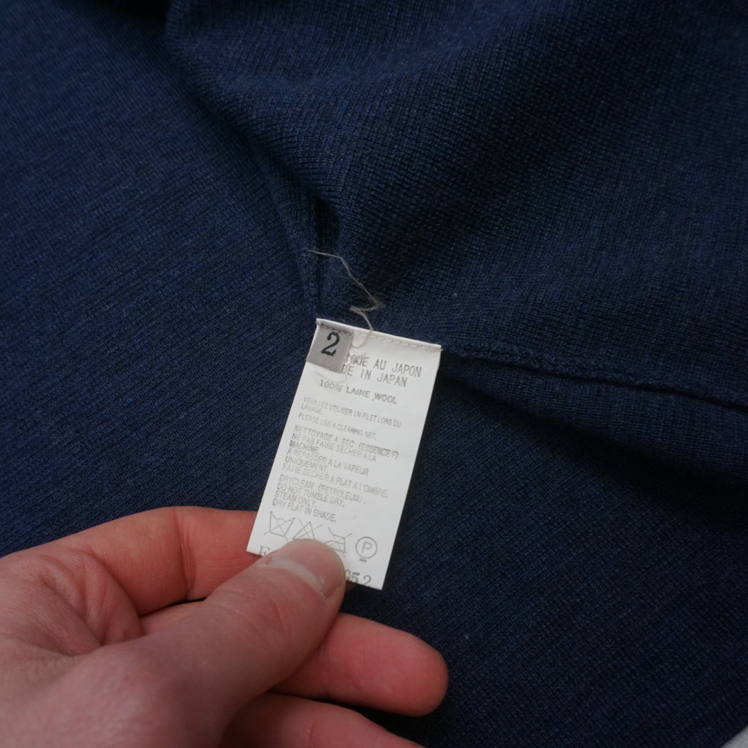 Yohji Yamamoto Open Front Wool Cardigan