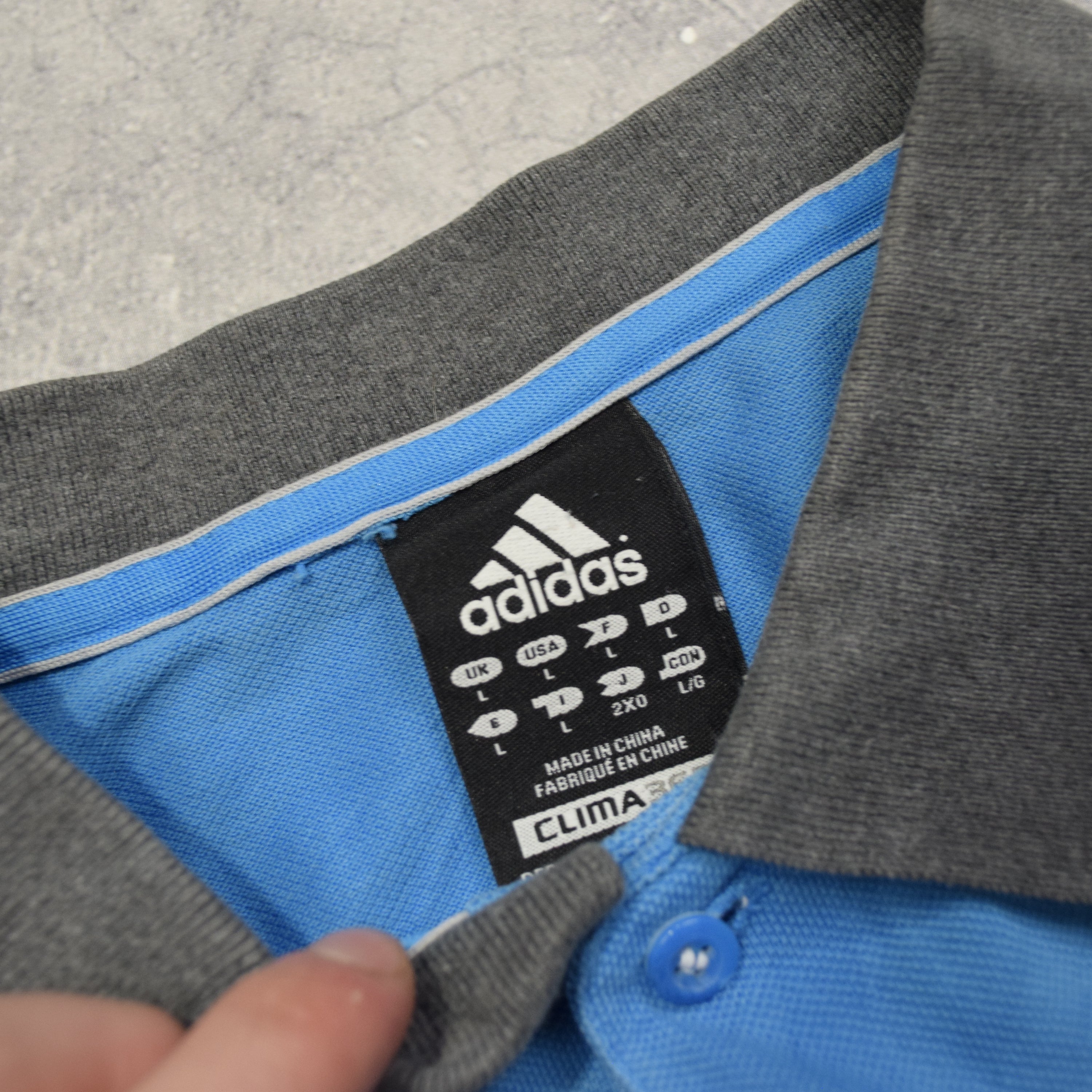 2000s Adidas ClimaCool Polo