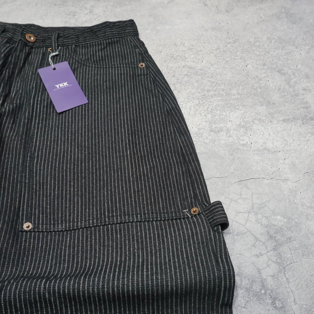 Unique Jeans pinstripe Carpenter Pants Cargo Pants