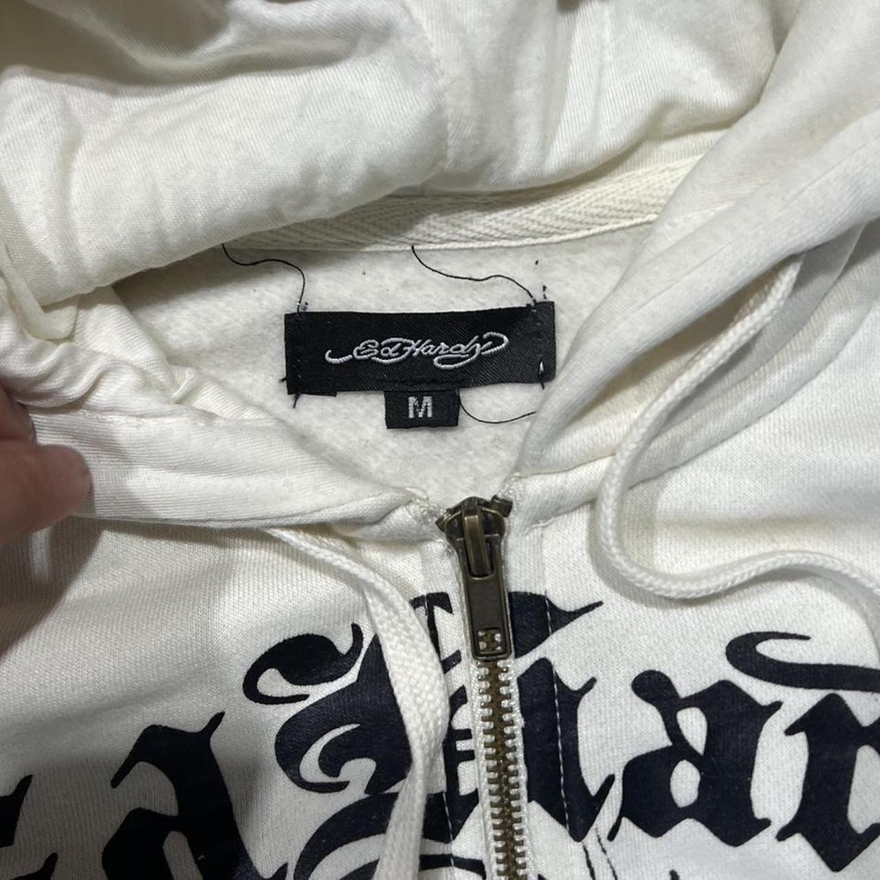 2000s Ed Hardy Graphic Hoodie Crop