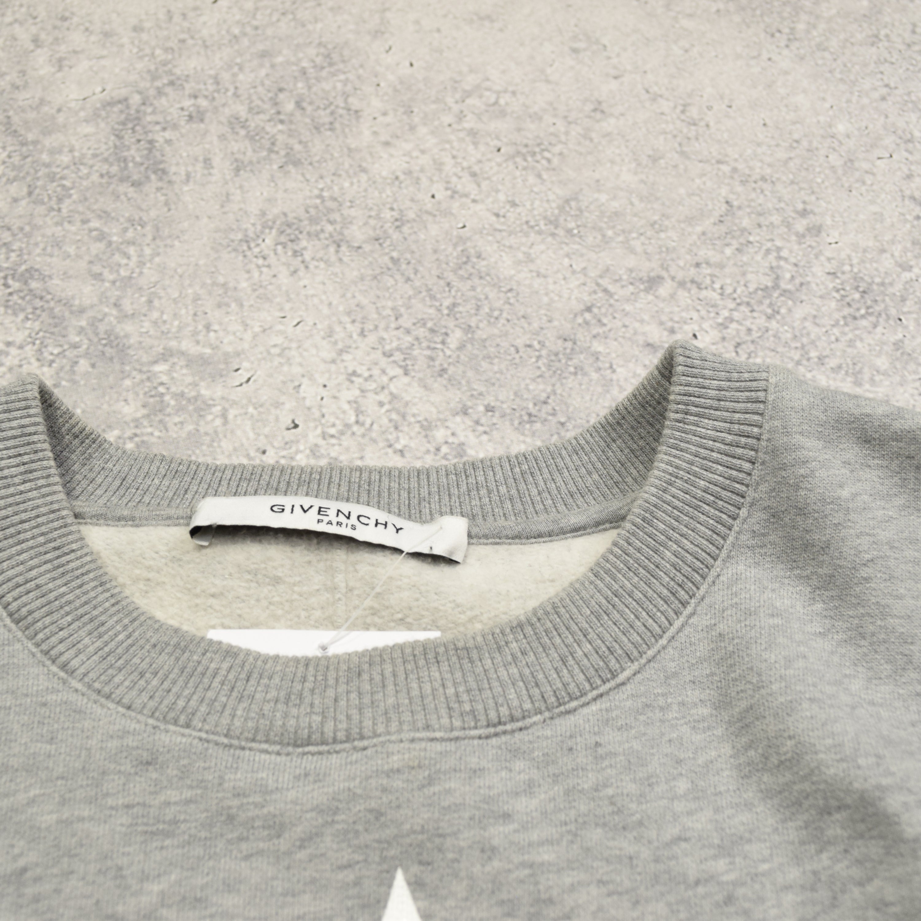 Modern Givenchy Graphic Star Crewneck