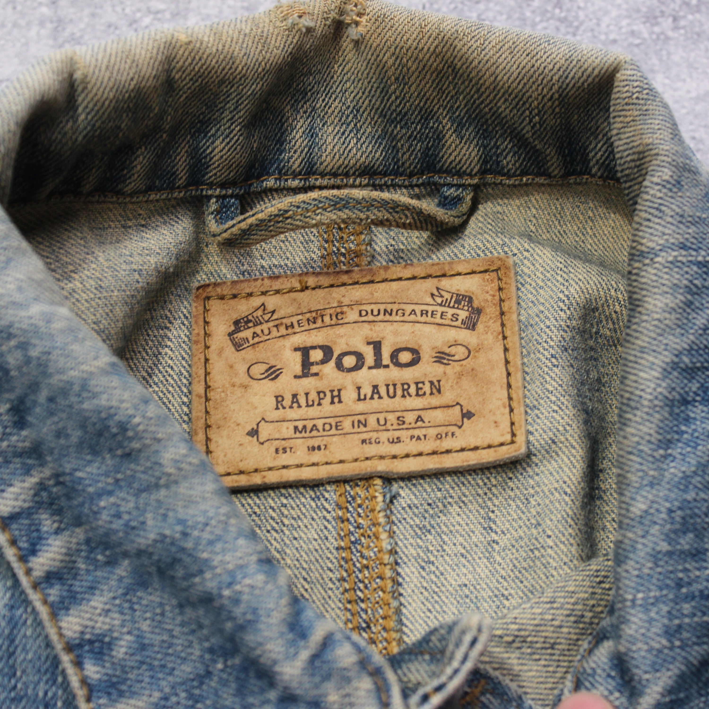 2000s Polo Workwear Denim Jacket