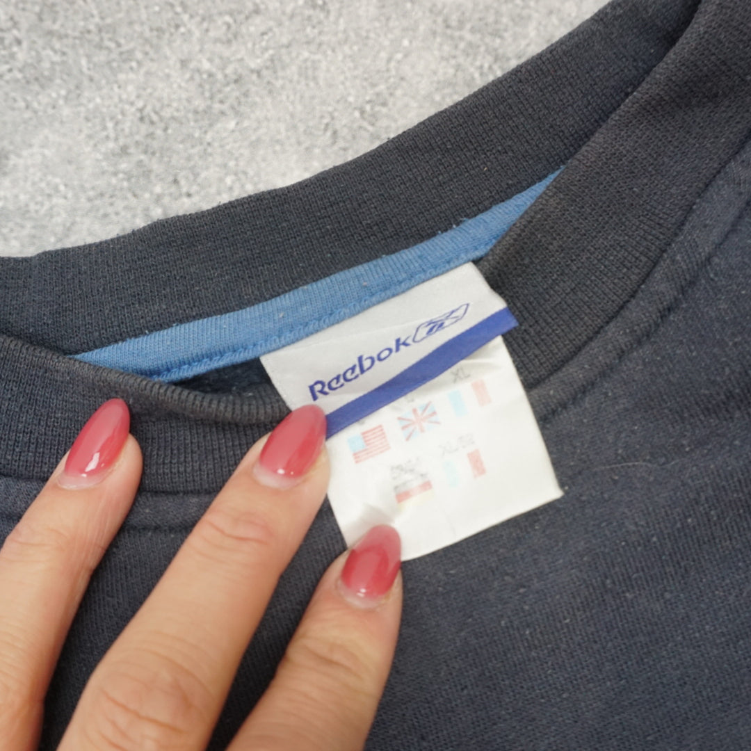 2000s Reebok Graphic Sweater