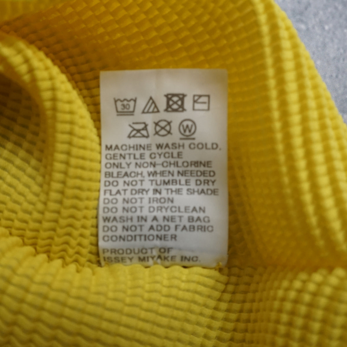 2000s Issey Miyake Me Pleated Textured Top Tee