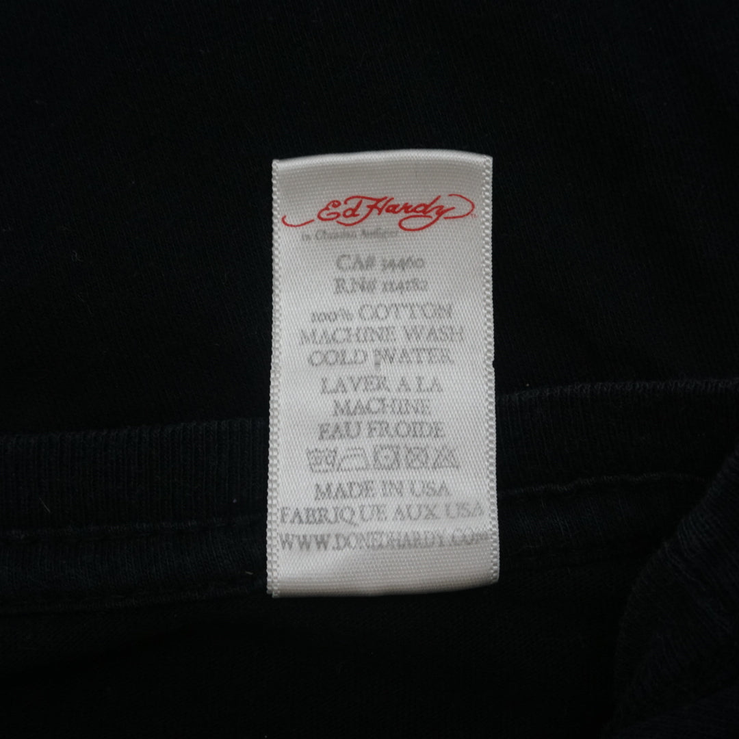 2000s Ed Hardy Dedicated Graphic T-Shirt