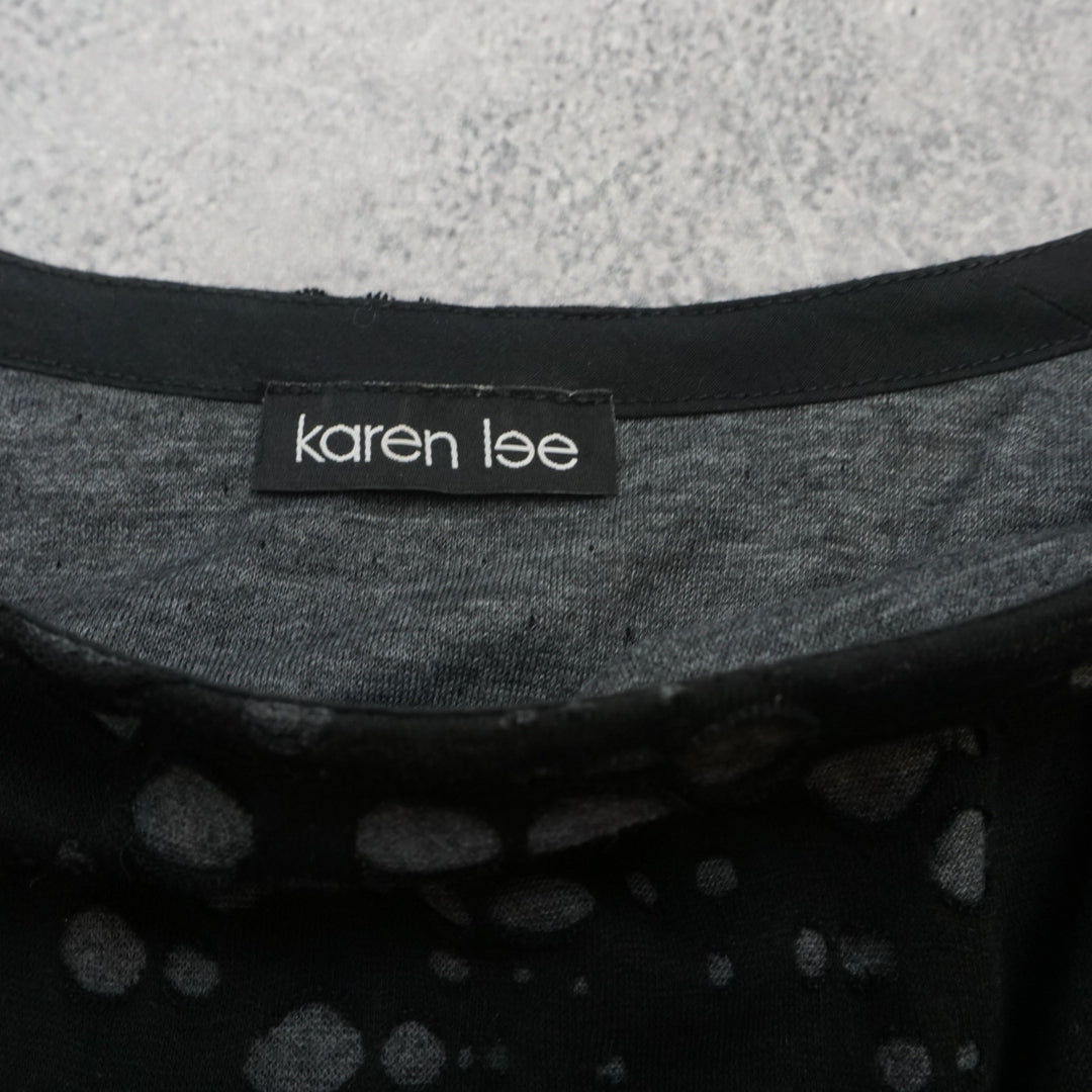 Karen Lee Cropped Batwing Top