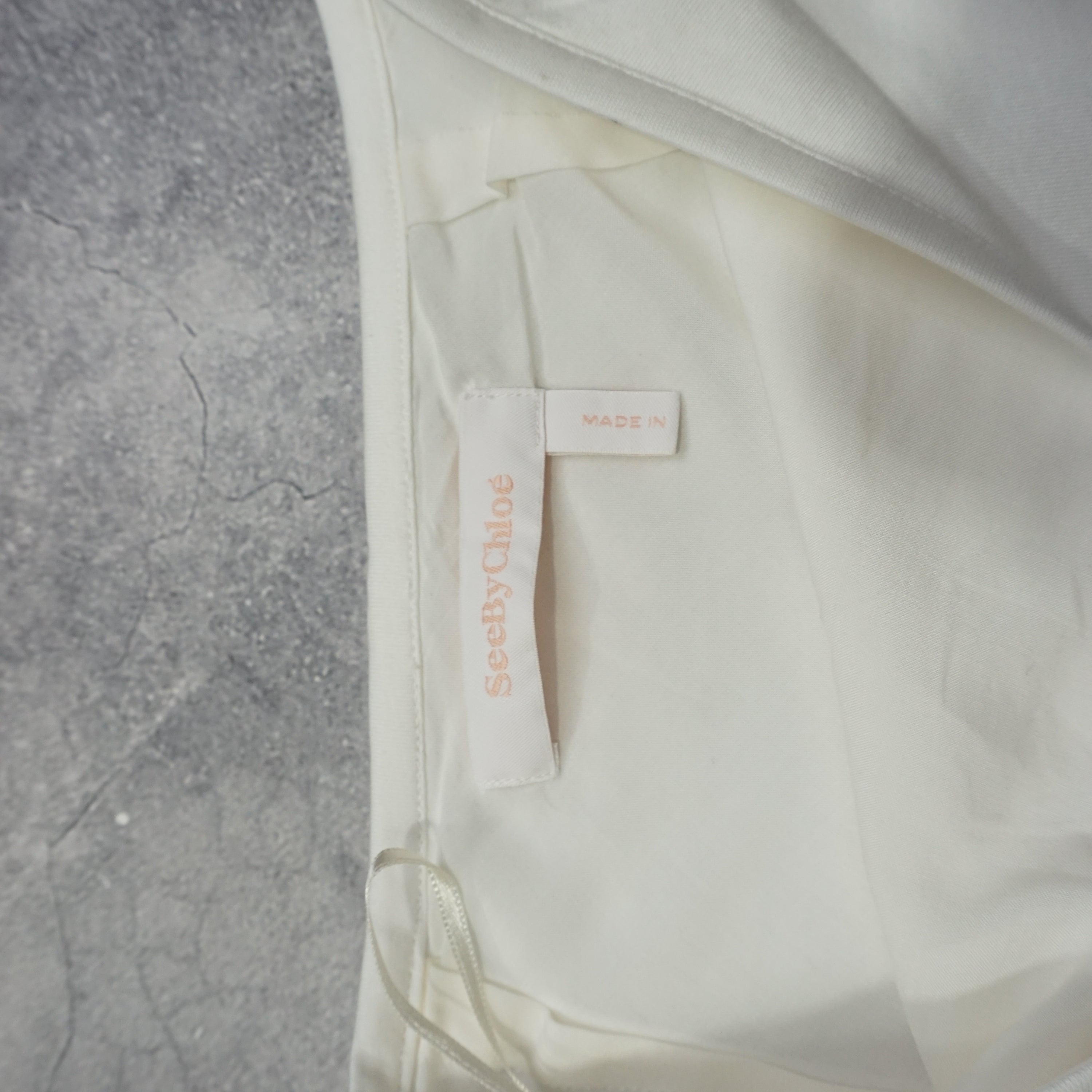 See By Chloé Layered Knit Skirt