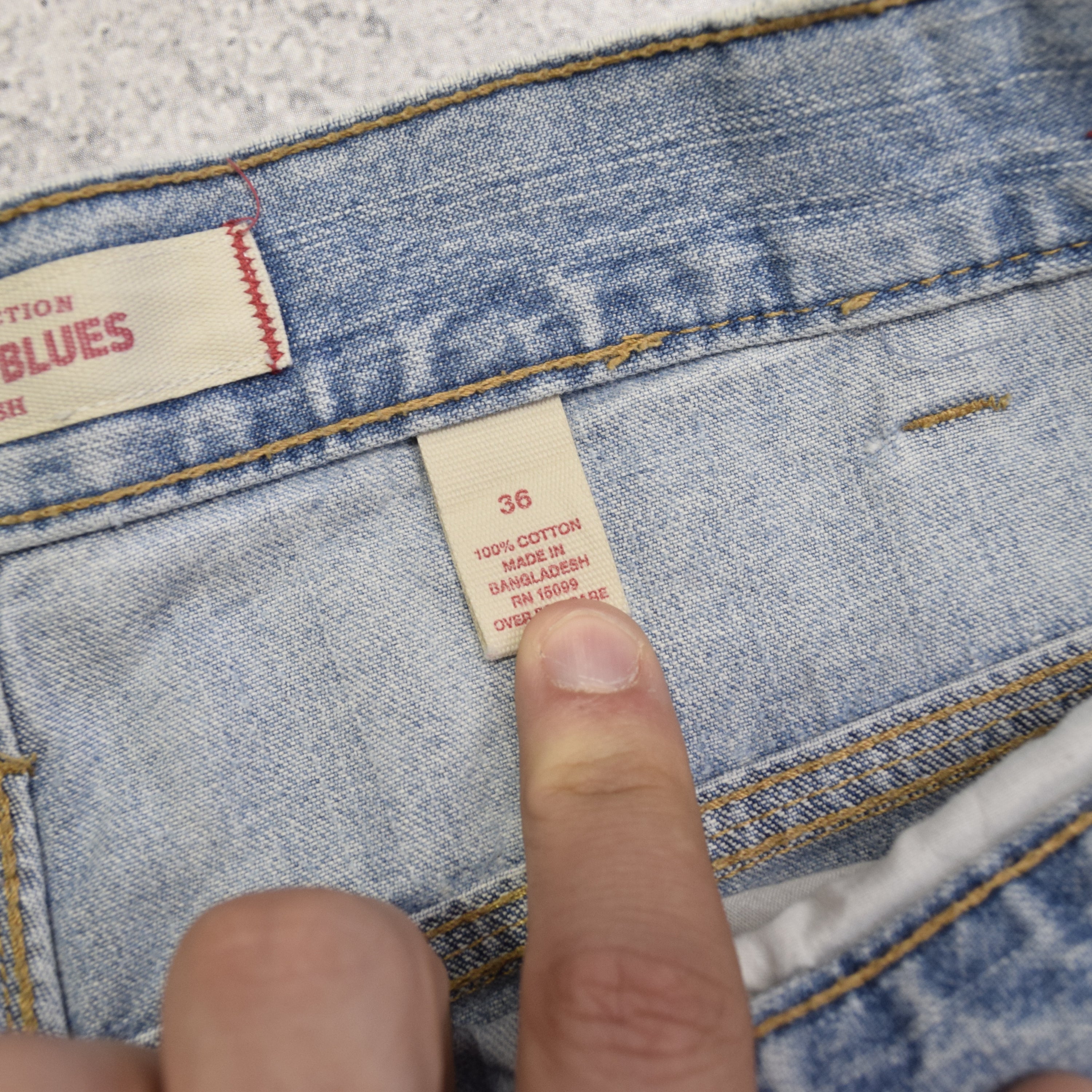 90s Canyon River Blues Carpenter Jorts