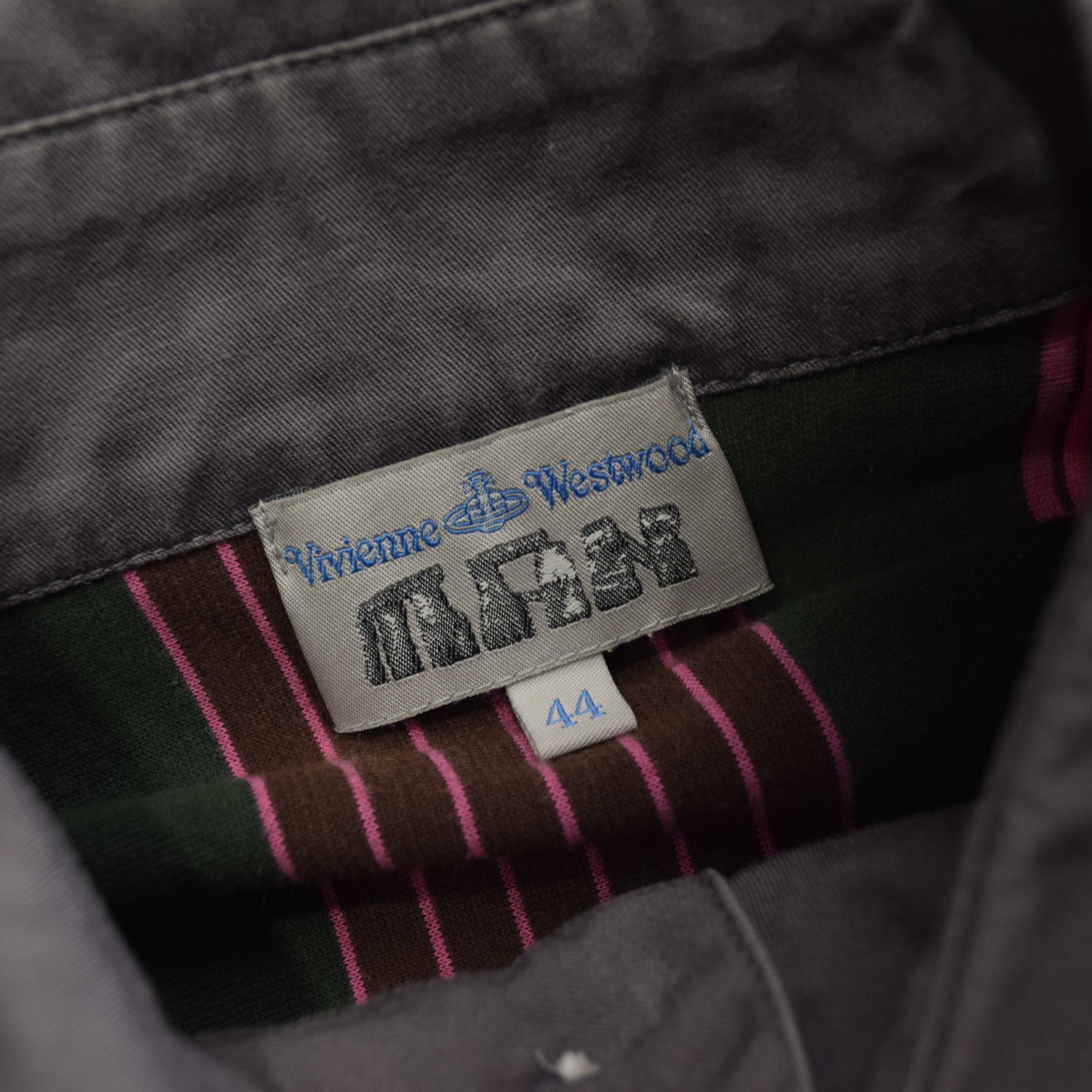 2000s Vivienne Westwood Striped Polo