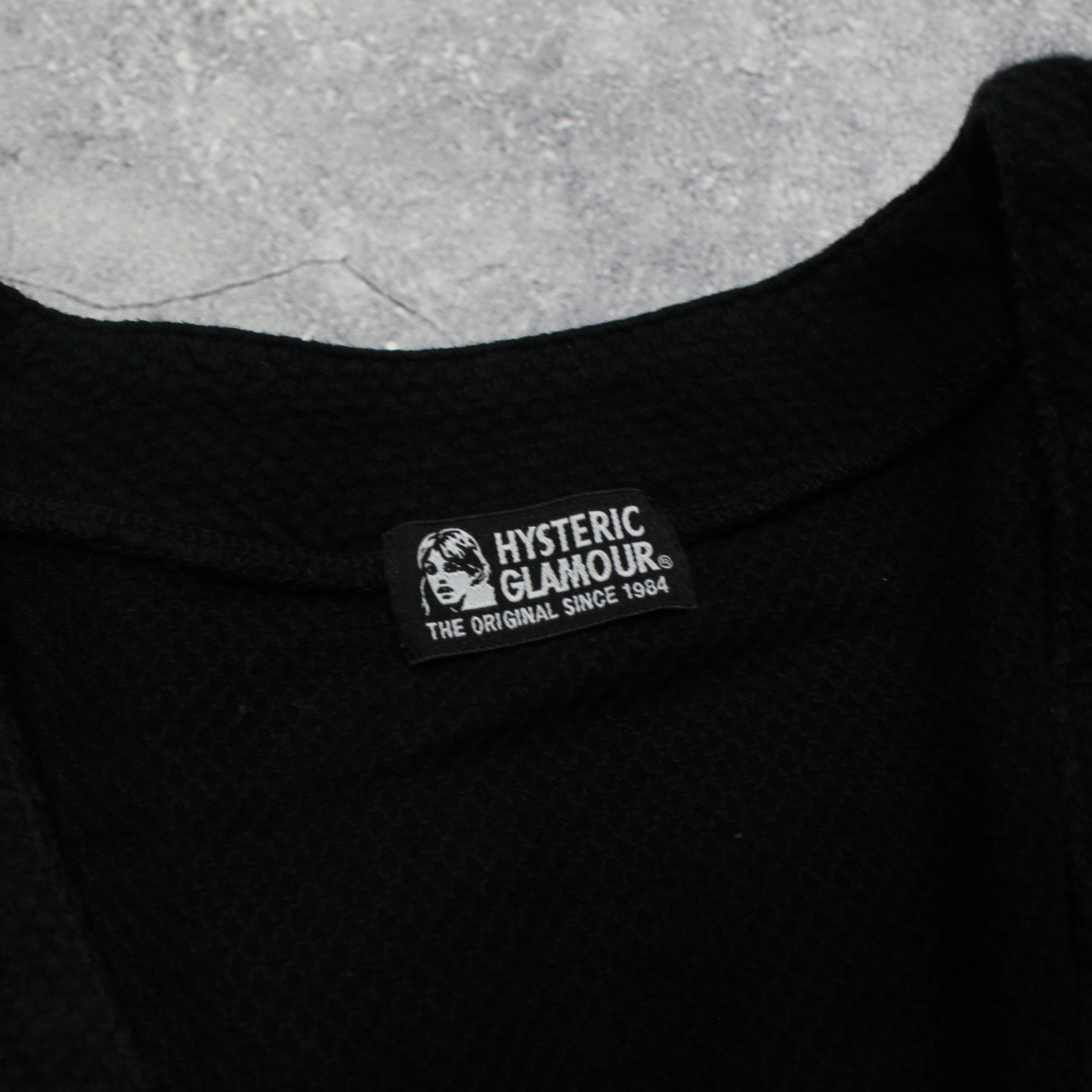 Hysteric Glamour Teddy Bear Embroidered Cardigan