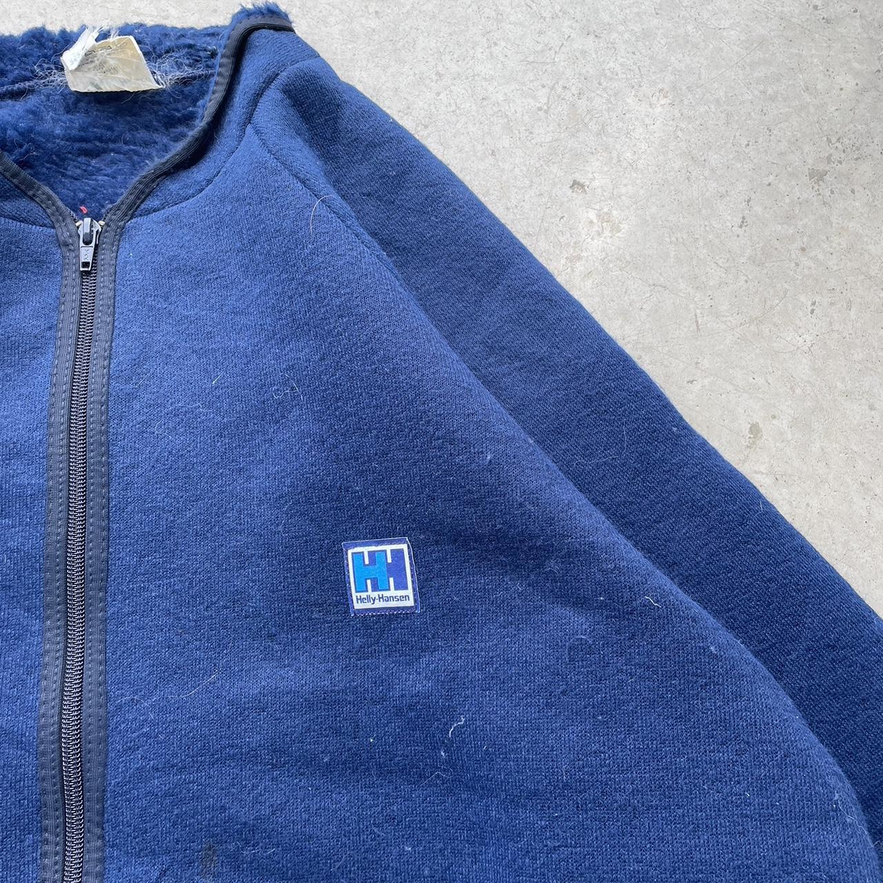 2000s Helly Hansen Retro Sherpa Hoodie Jumper