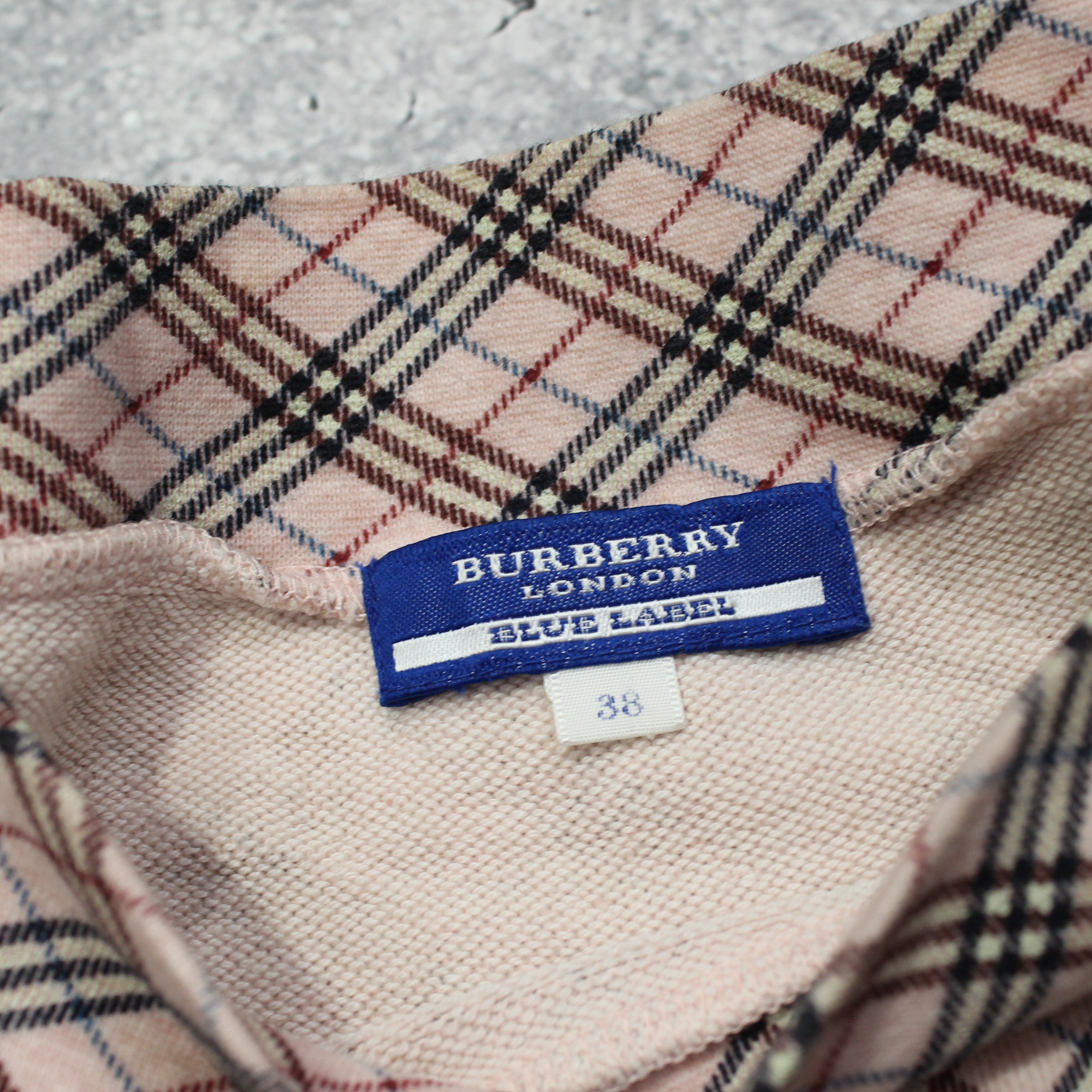 2000s Burberry Blue Label Nova Check Top