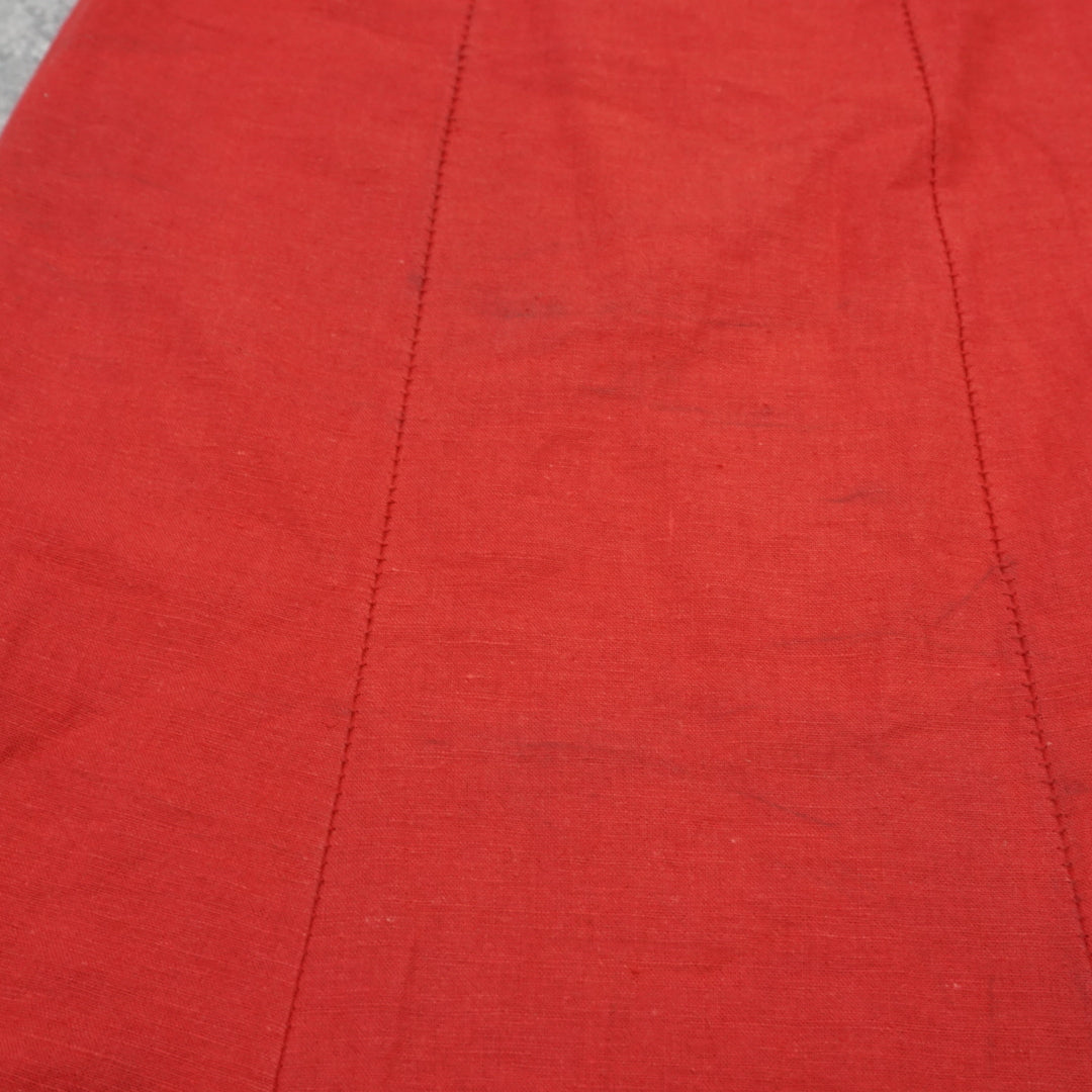 Miss Republic Linen A-Line Midi Skirt
