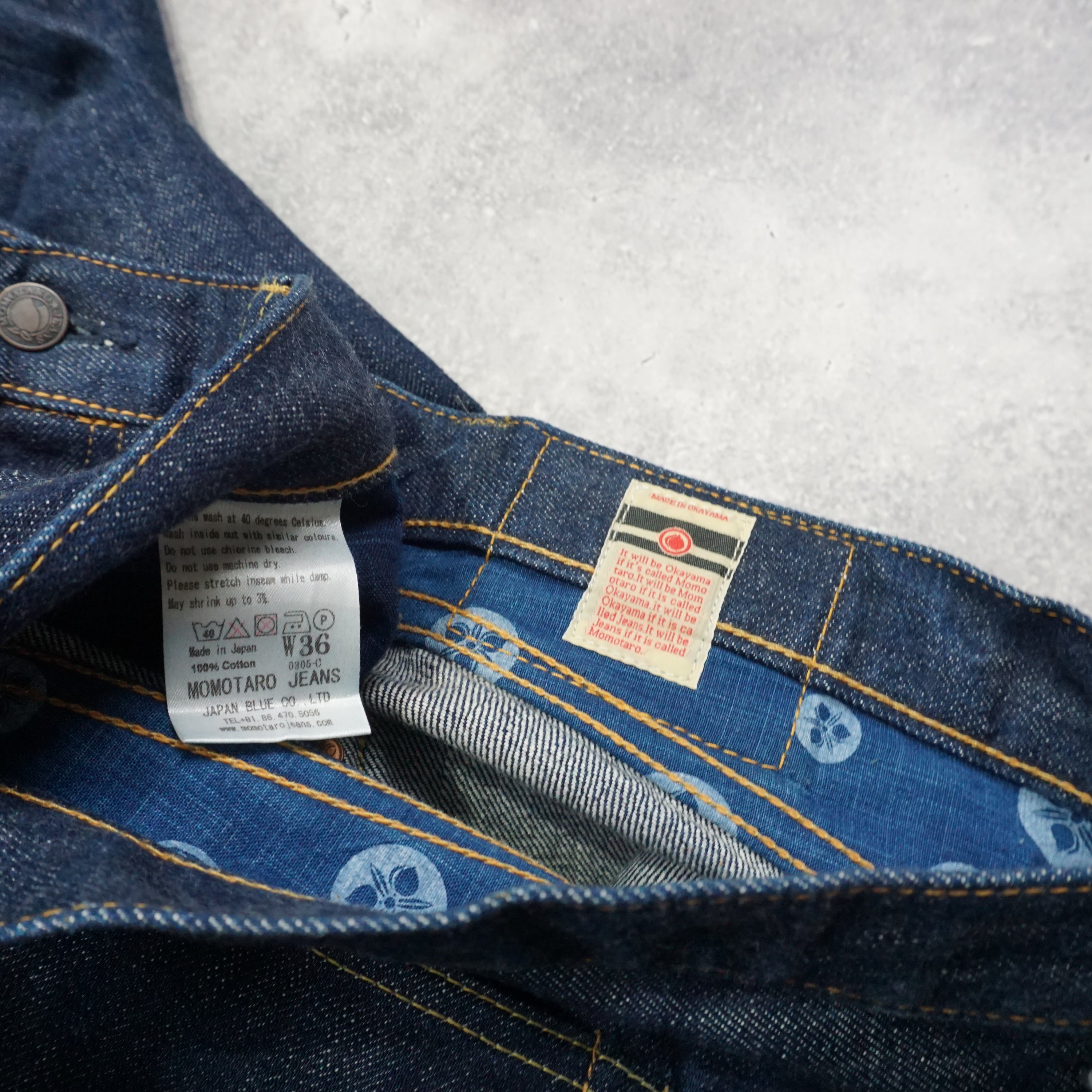 Momotaro Selvedge Denim Jeans