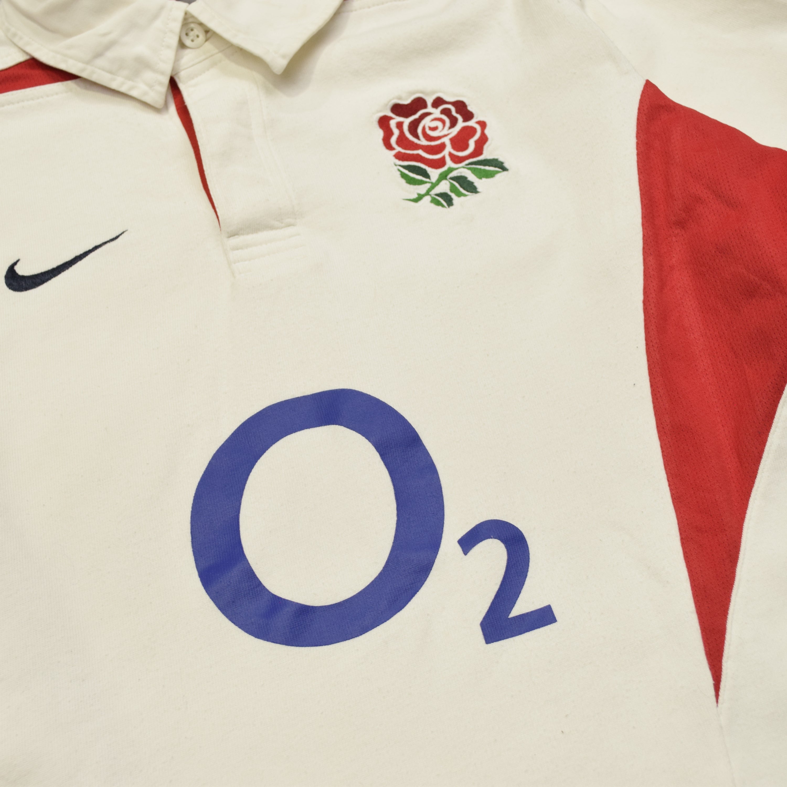 2000s Nike England Rugby Jersey