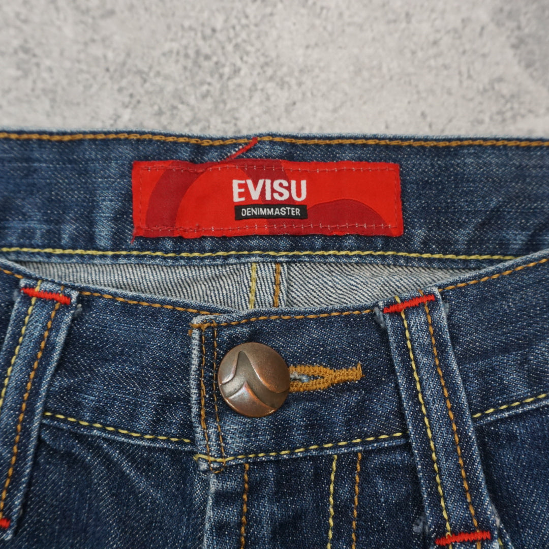 2000s Evisu Denim Graphic Jeans