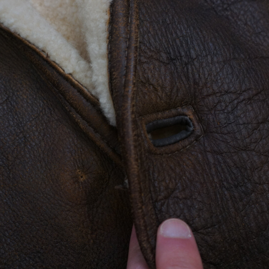 80s Shearling Lined Coat