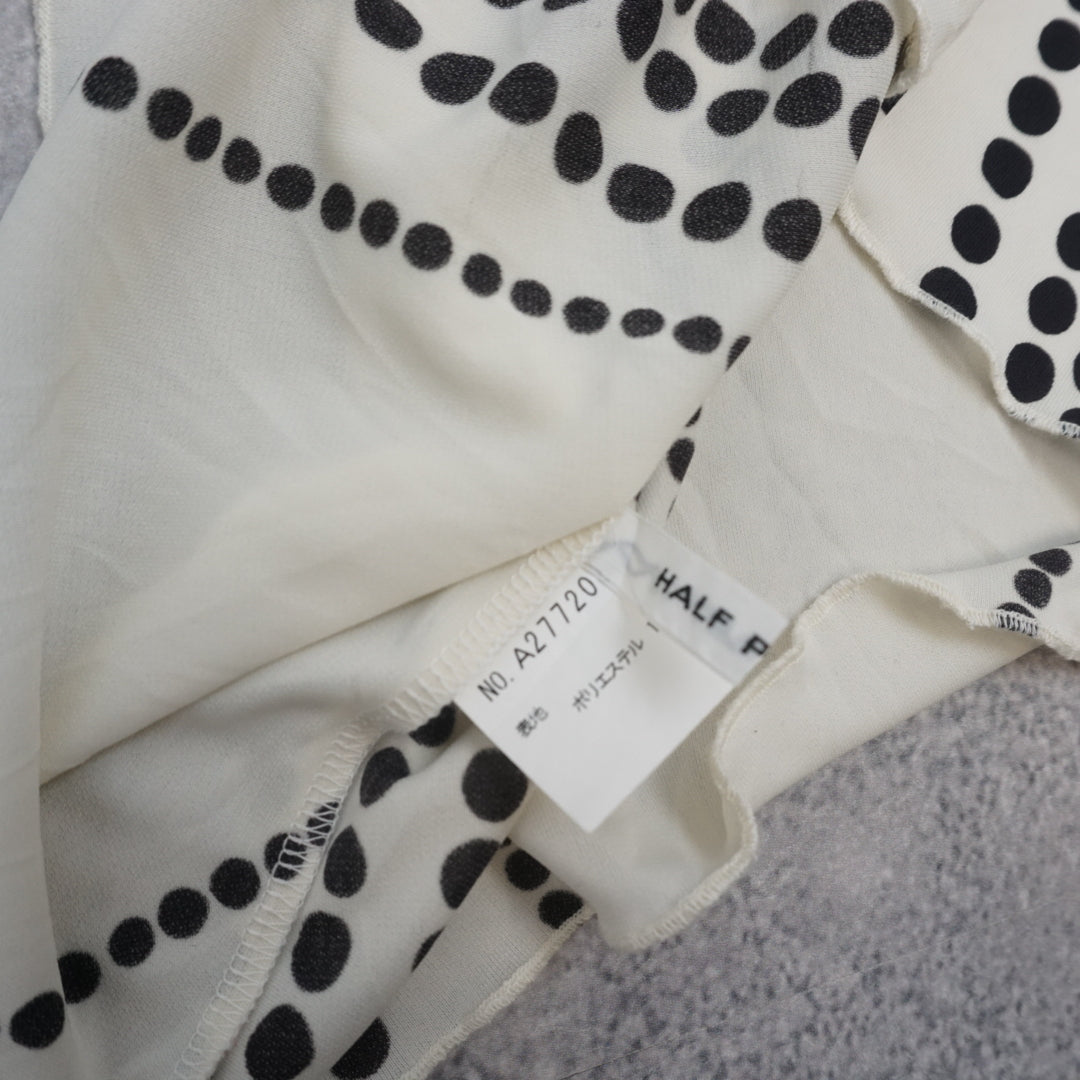 2000s Half Past 10 Polka Dot Top
