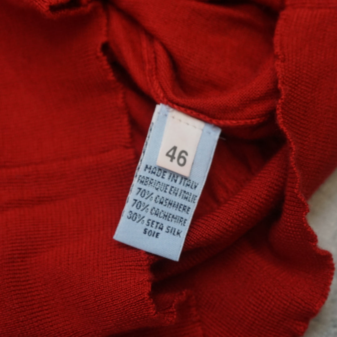 Malo Cashmere Silk Turtleneck Knit Sweater