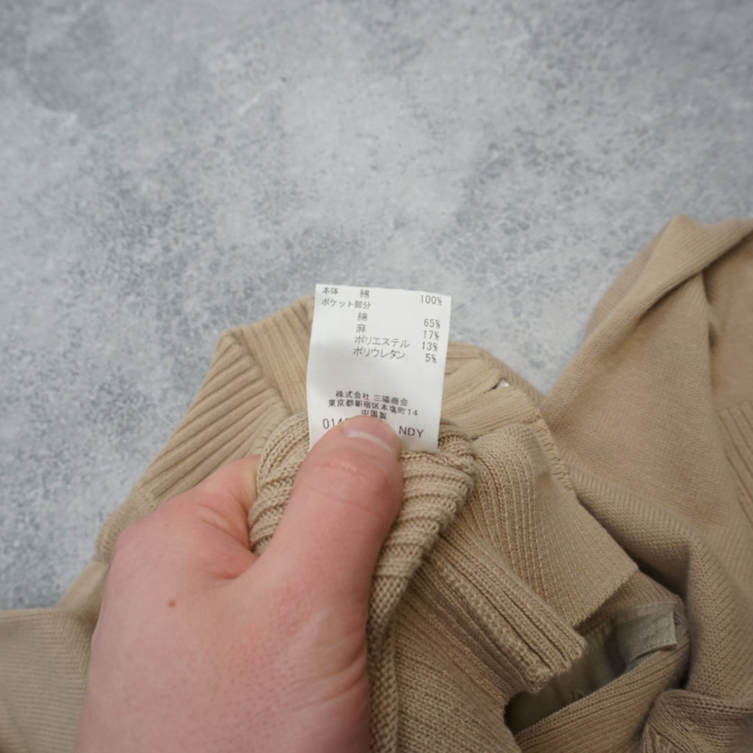 2000s Burberry Black Label Drivers Knit