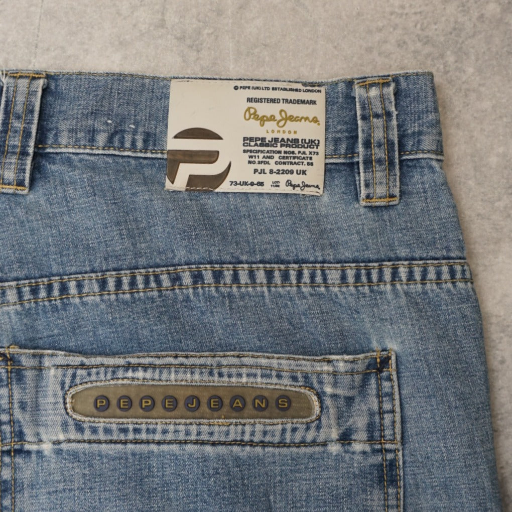 2000s Pepe Jeans Baggy Cargo Pocket Jorts